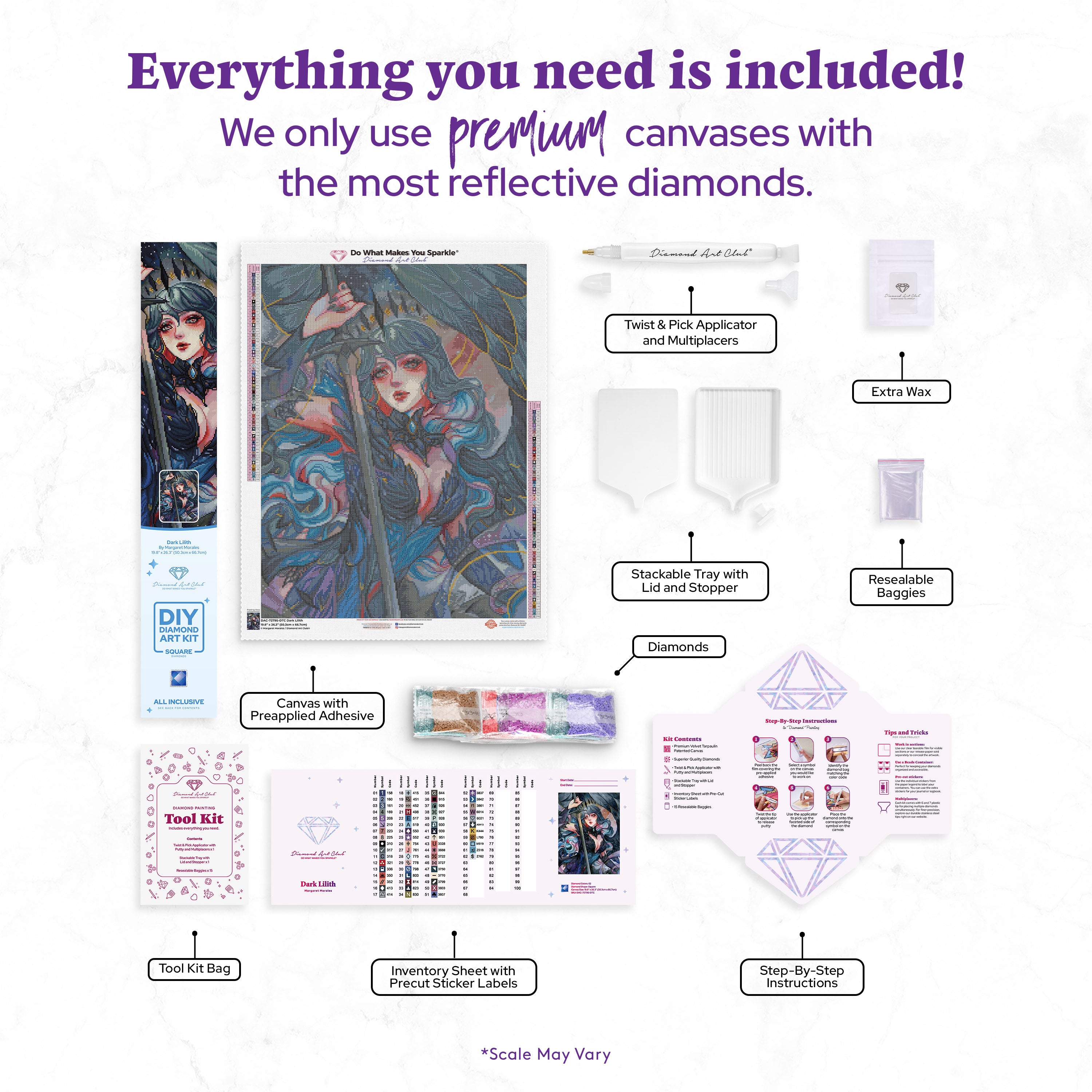 Dark Lilith – Diamond Art Club