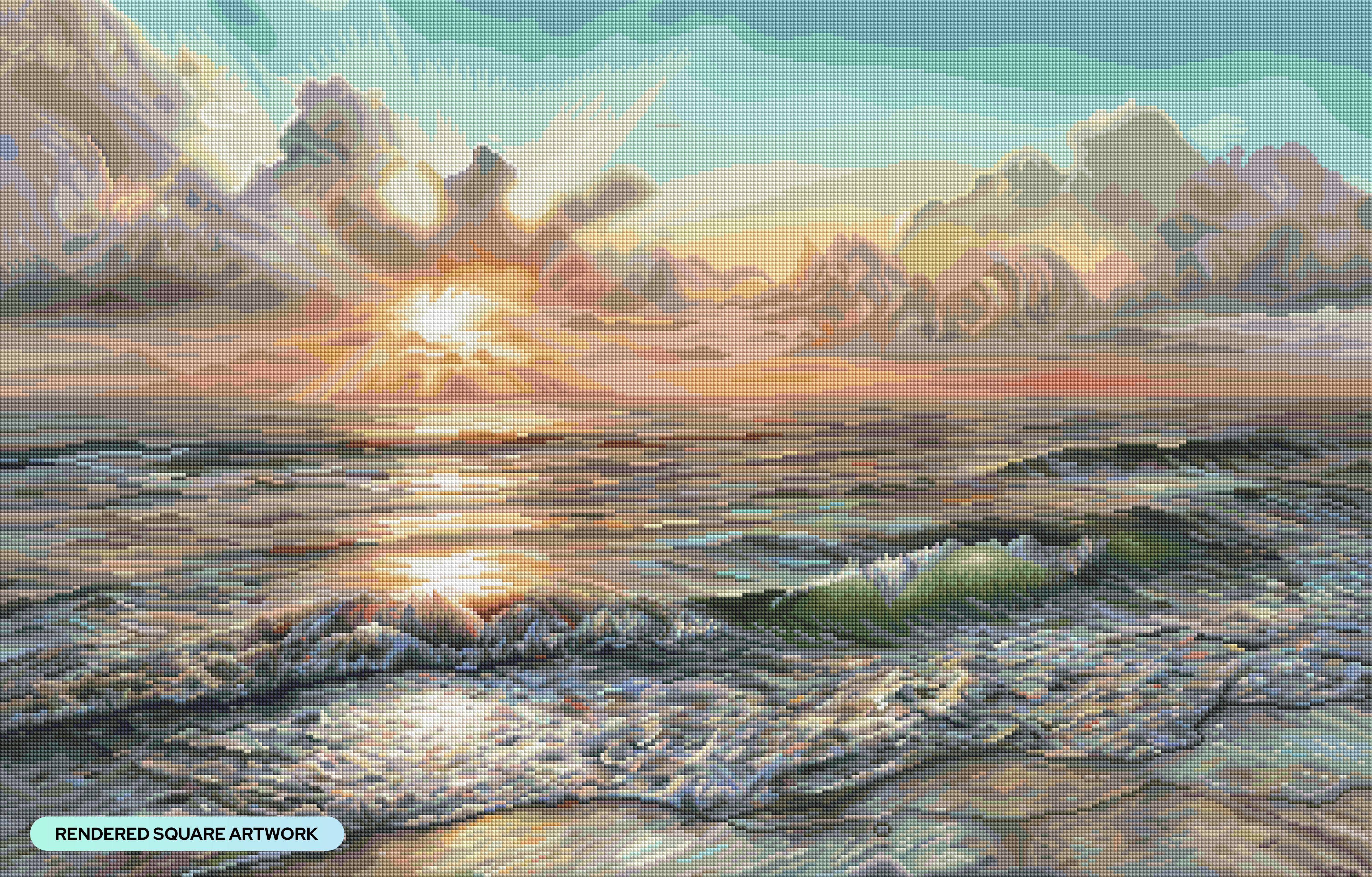 Beauty in the Clouds – Diamond Art Club