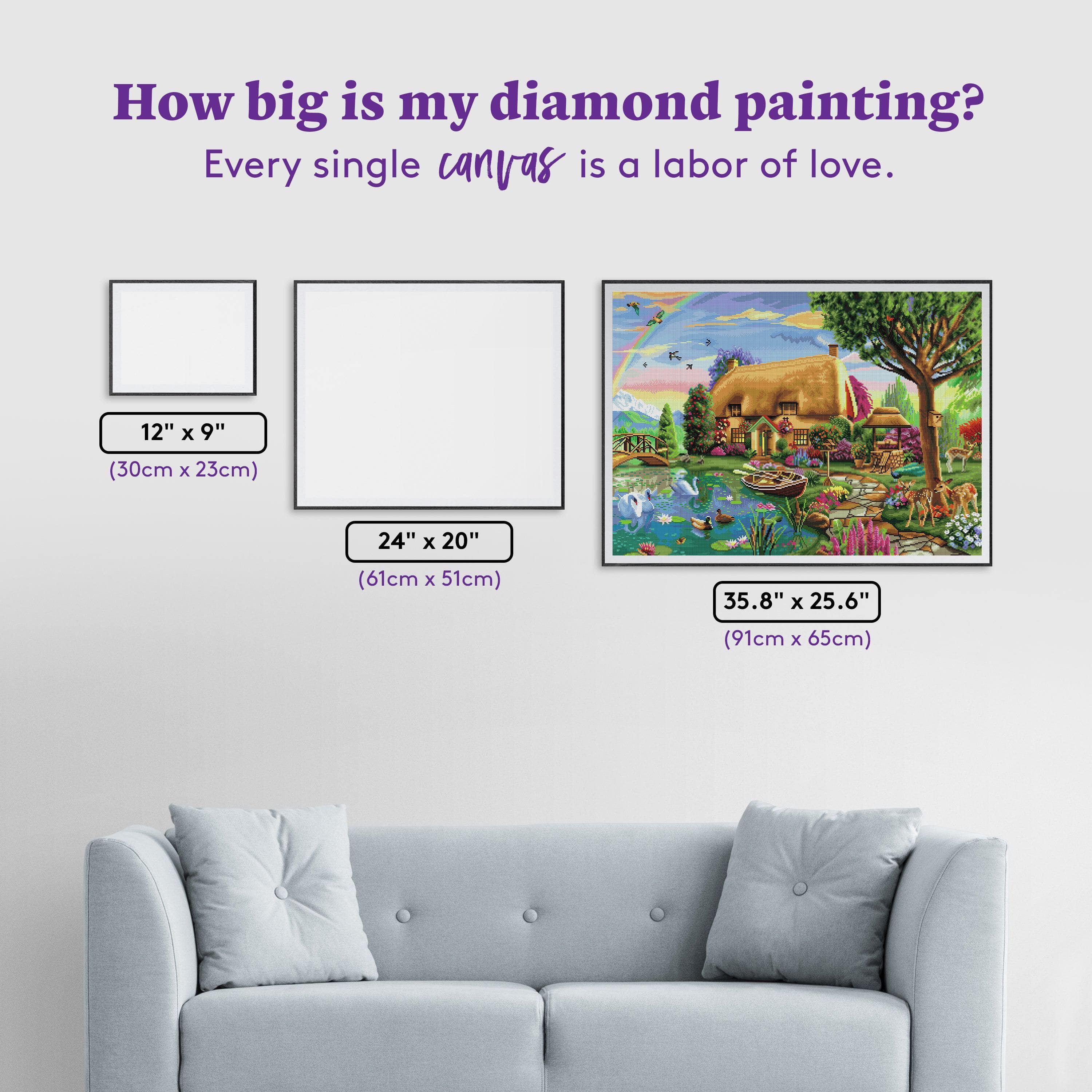 Lakeside Cottage – Diamond Art Club