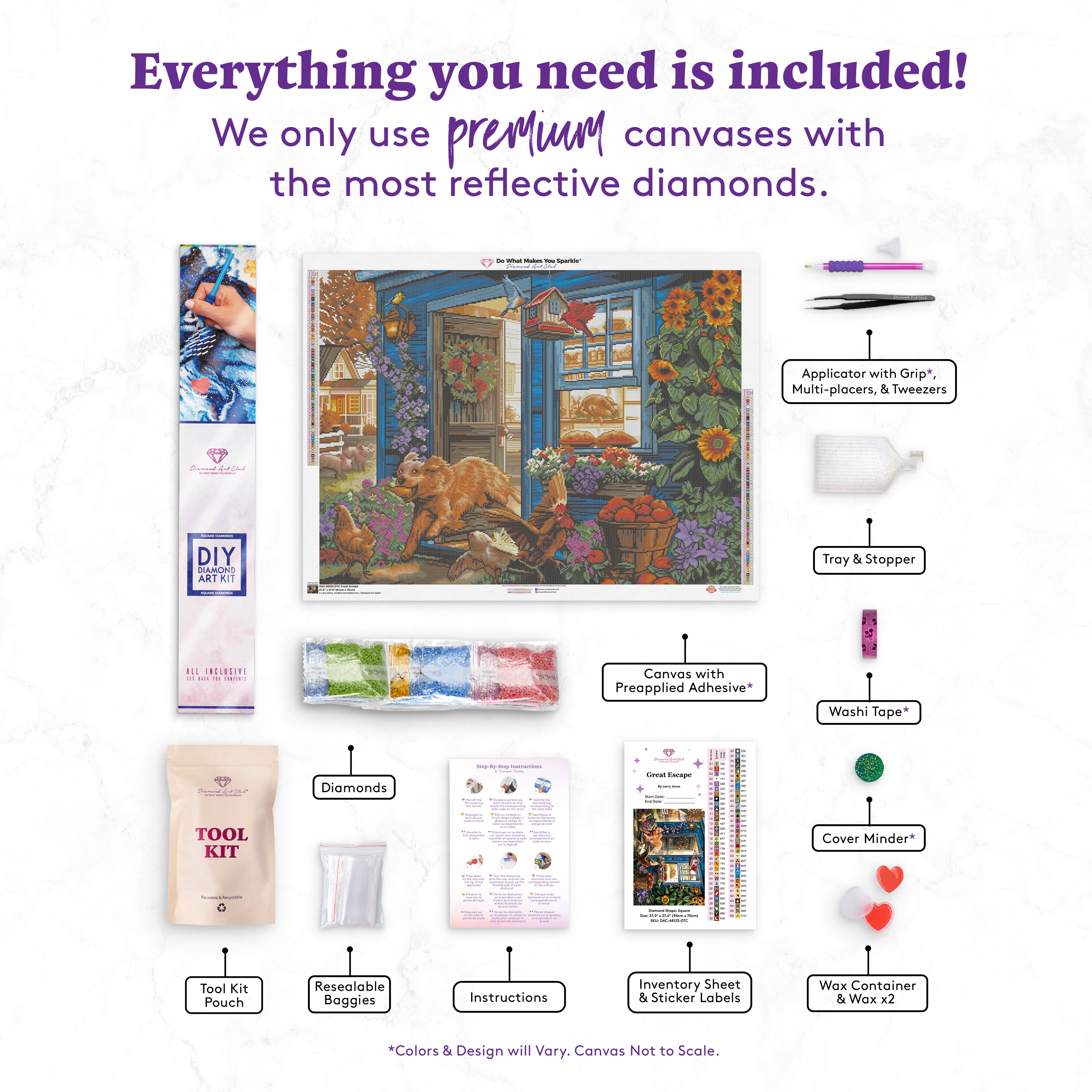 Great Escape – Diamond Art Club