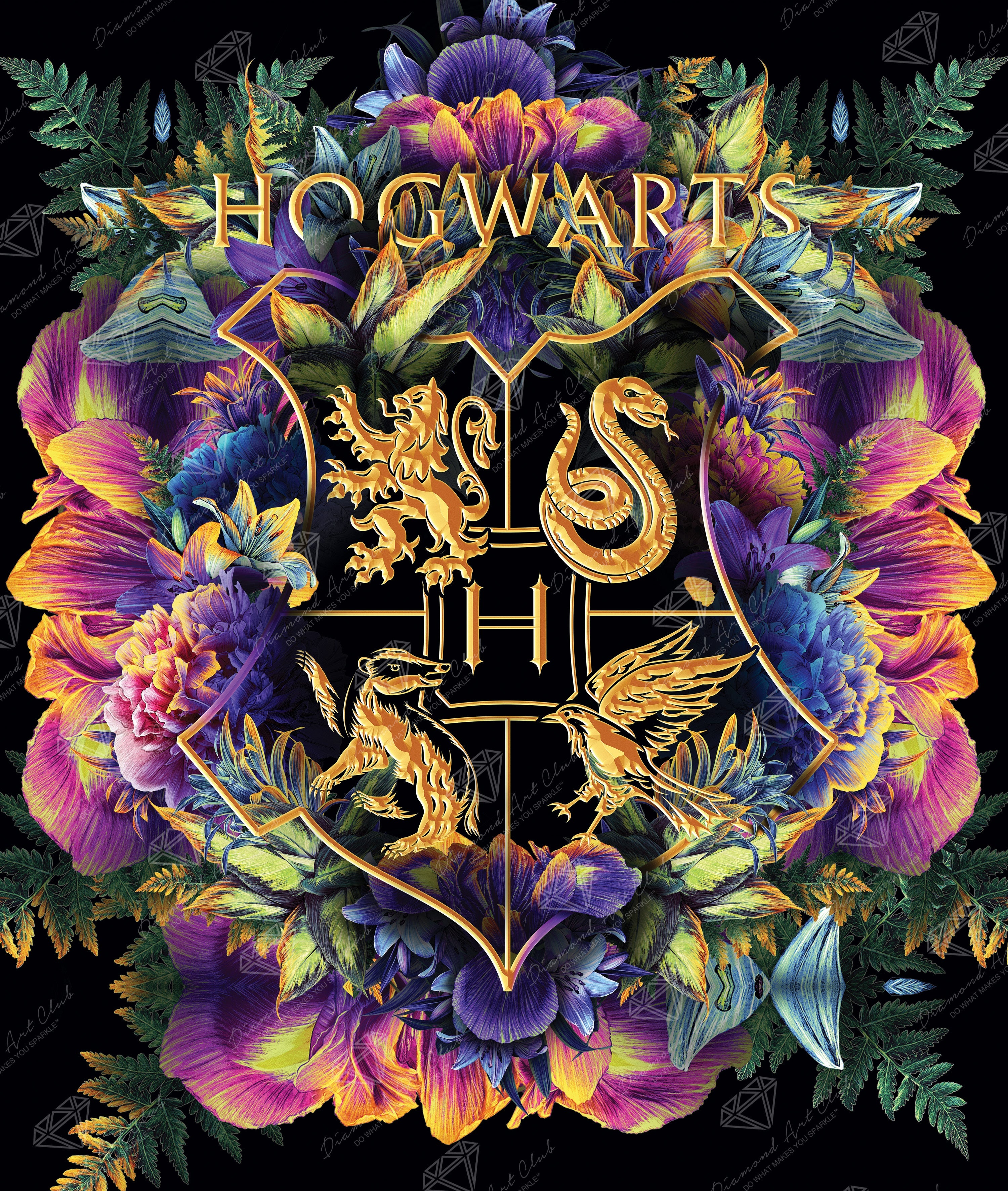 Hogwarts Crest Diamond Painting | Diamond Art Club®