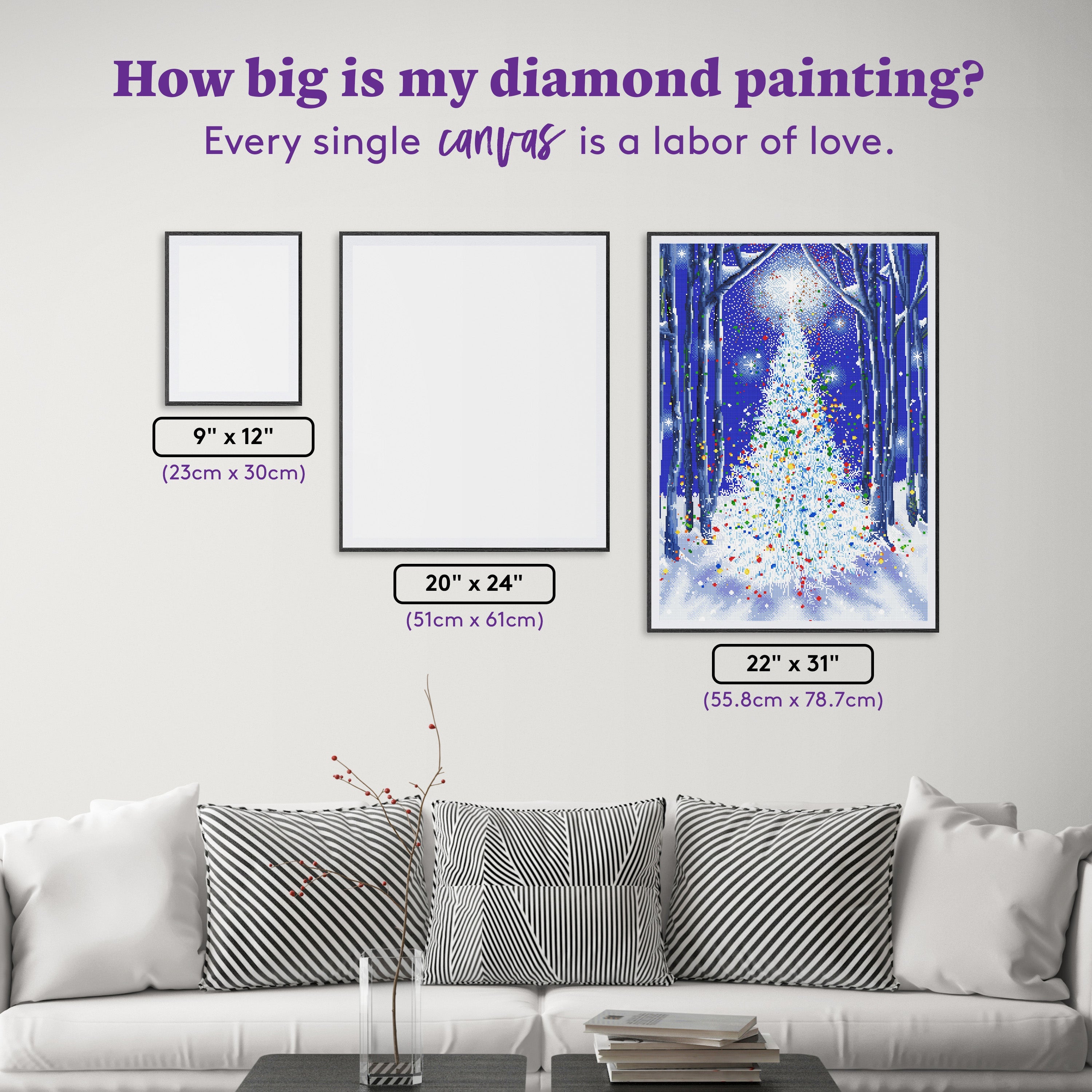 Holiday Tree of Sparkles – Diamond Art Club