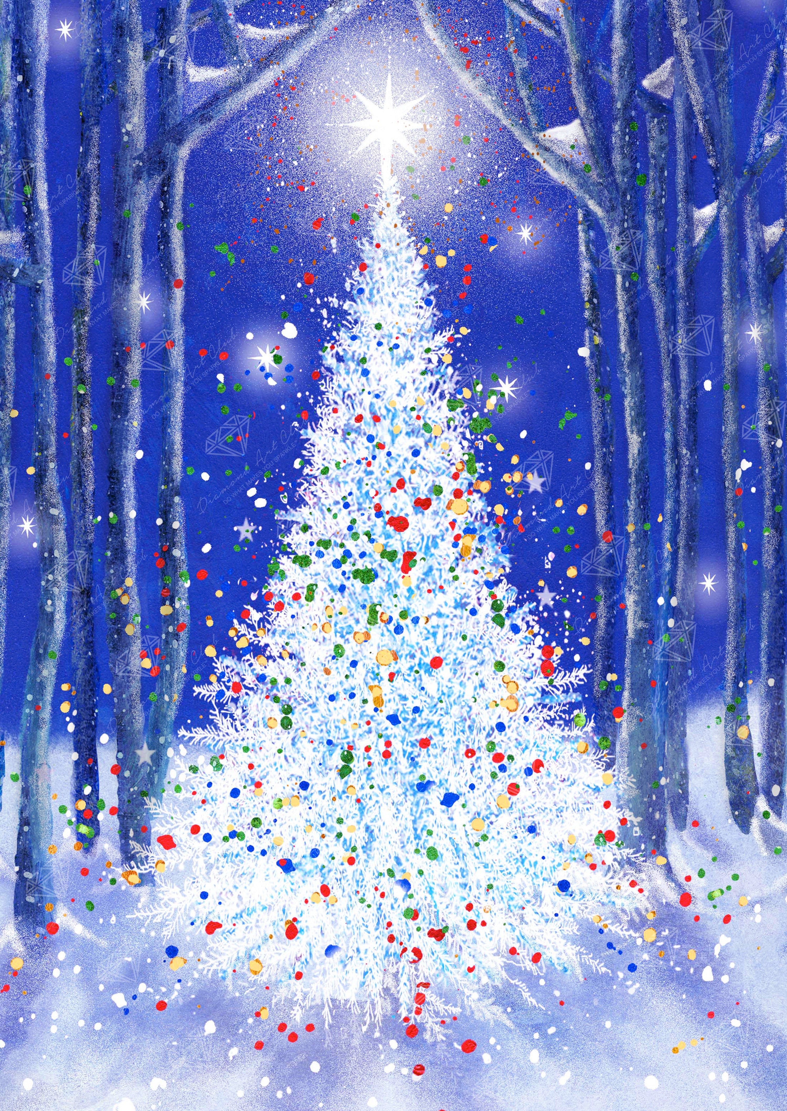 Holiday Tree of Sparkles – Diamond Art Club