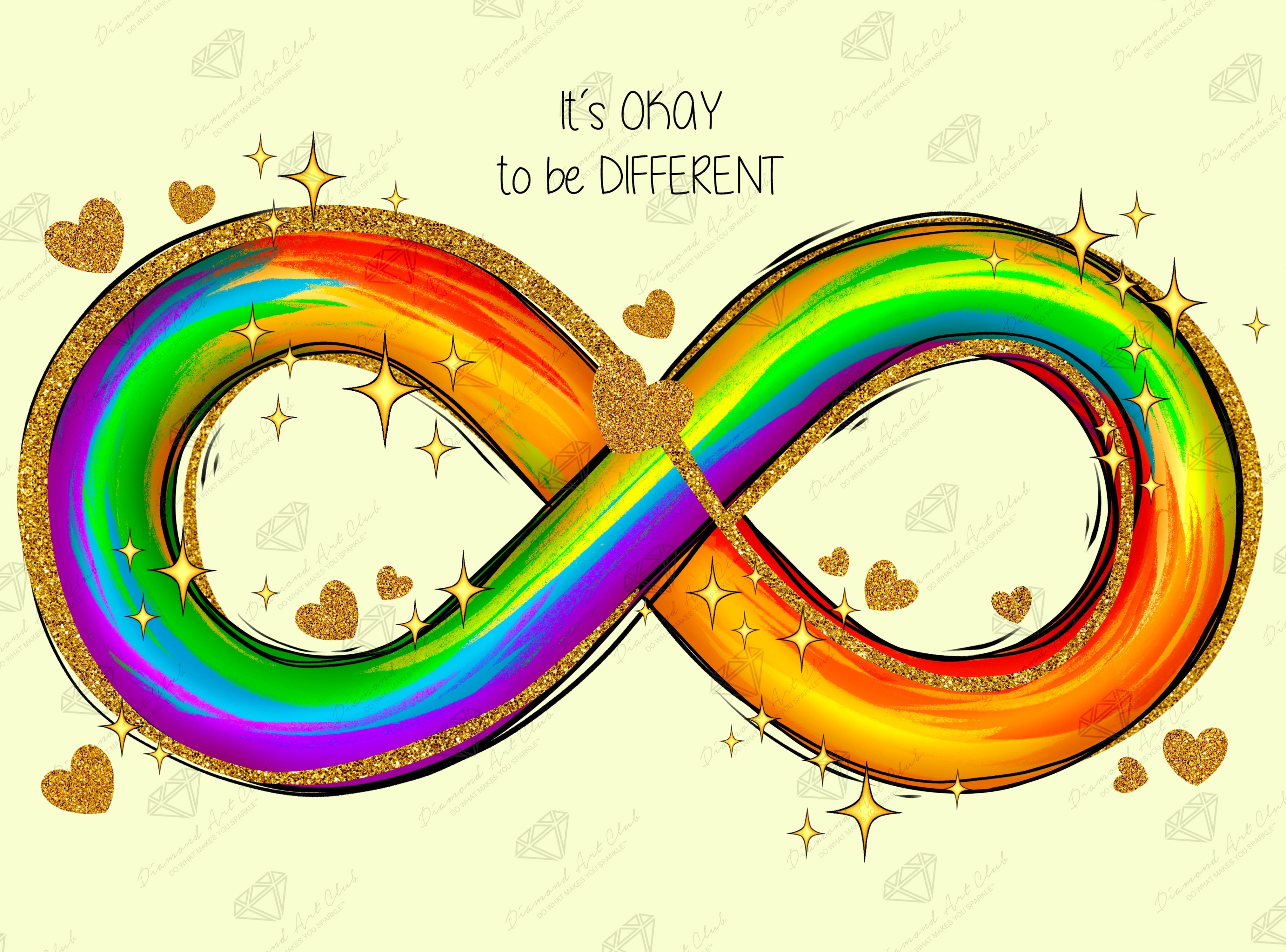 It's Okay to Be Different – Diamond Art Club