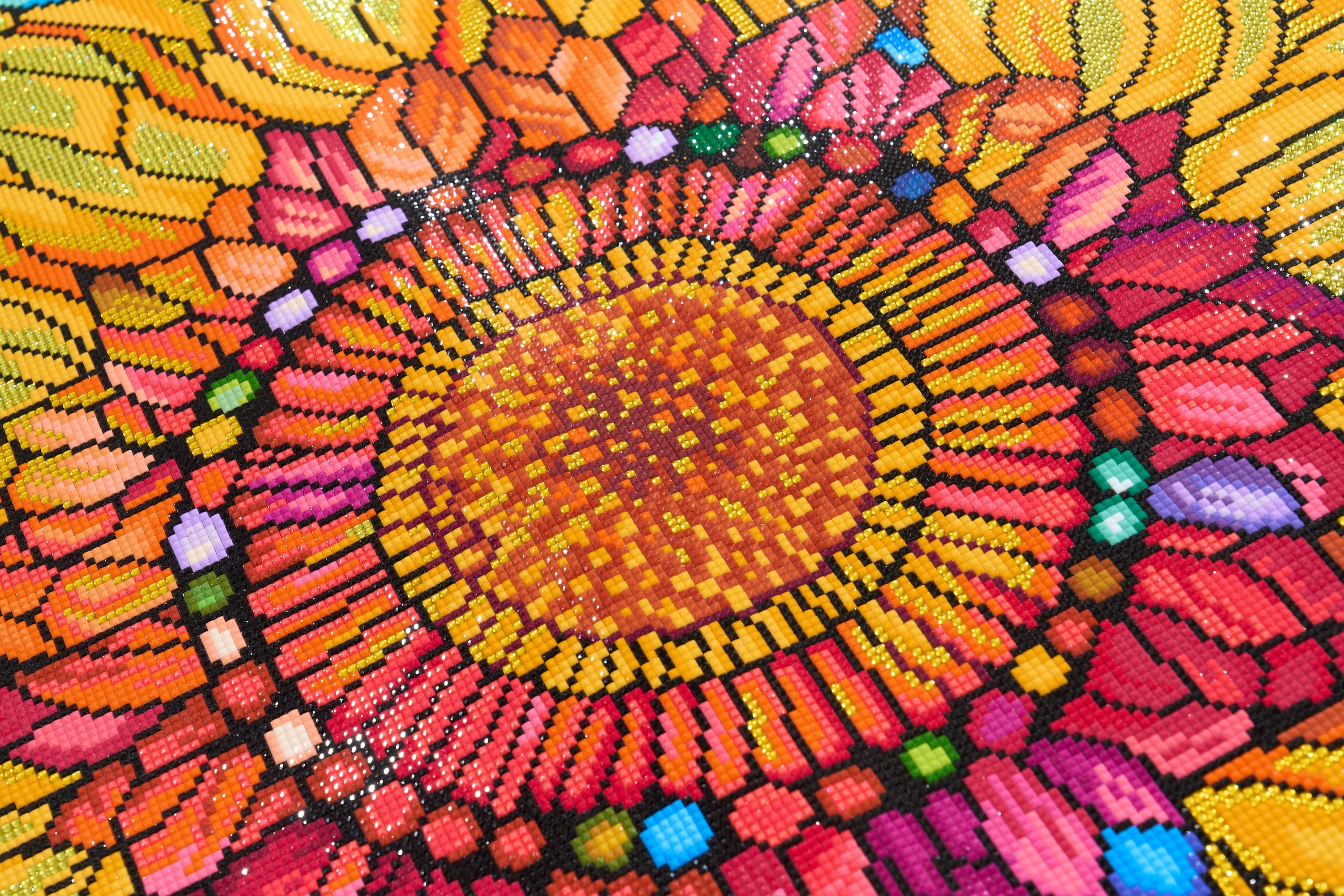 Stained Glass Sunflower – Diamond Art Club