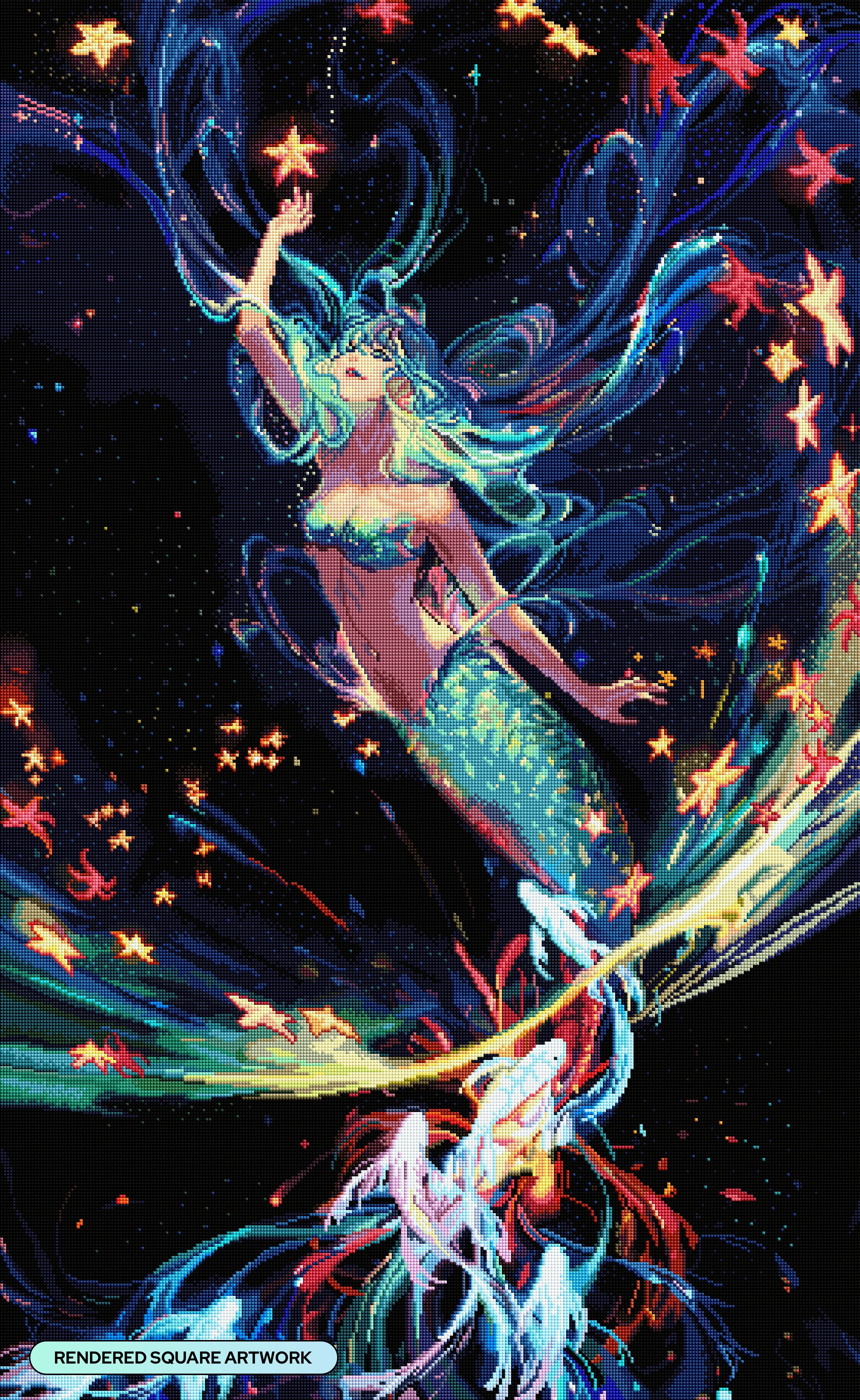 Sea Star Mermaid – Diamond Art Club