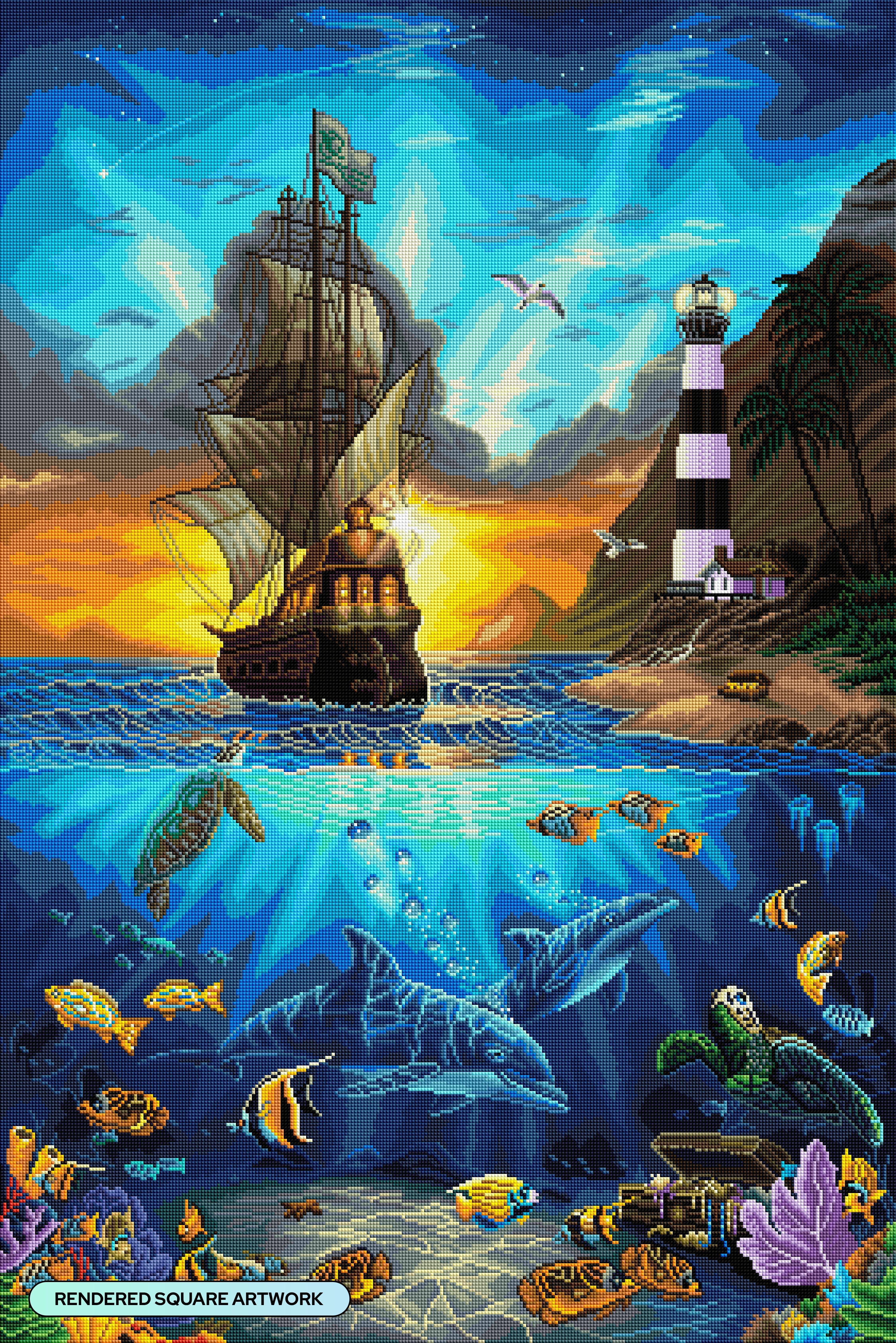 Pirate's Lighthouse – Diamond Art Club