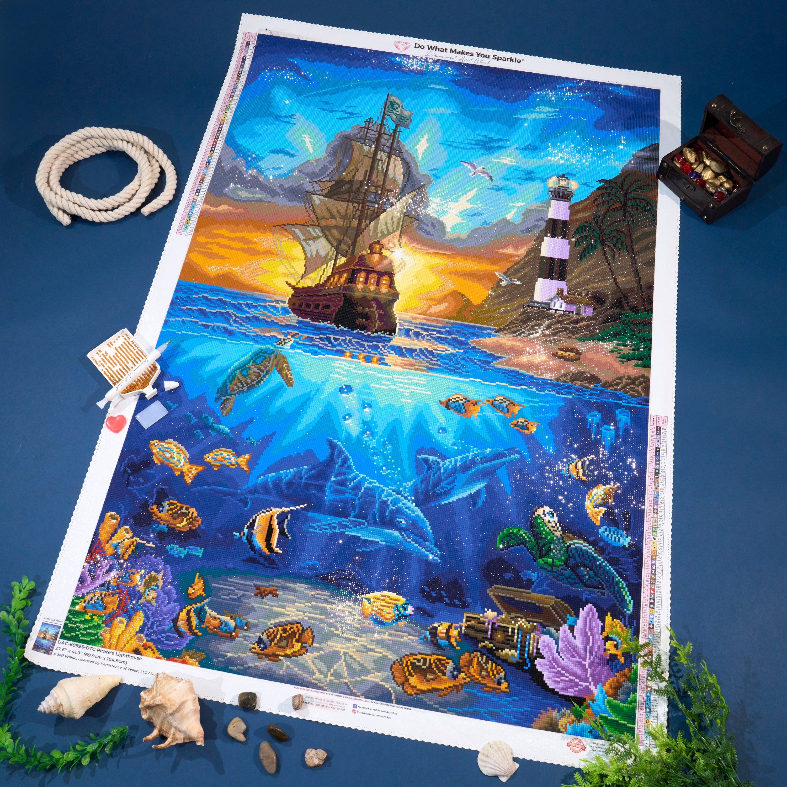 Pirate's Lighthouse – Diamond Art Club