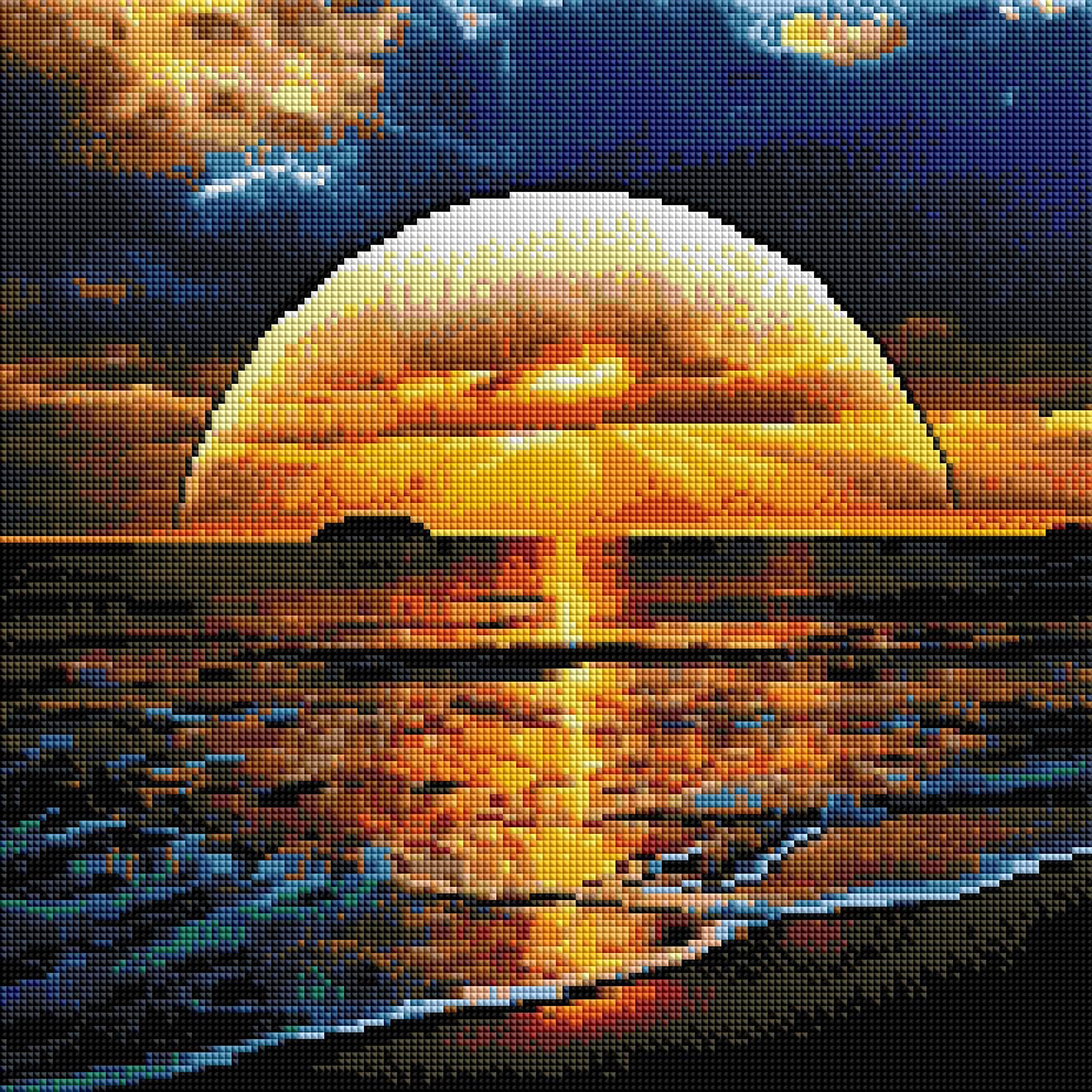 ダイヤモンドアートクラブ Into The Sunset Into the Sunset – Diamond