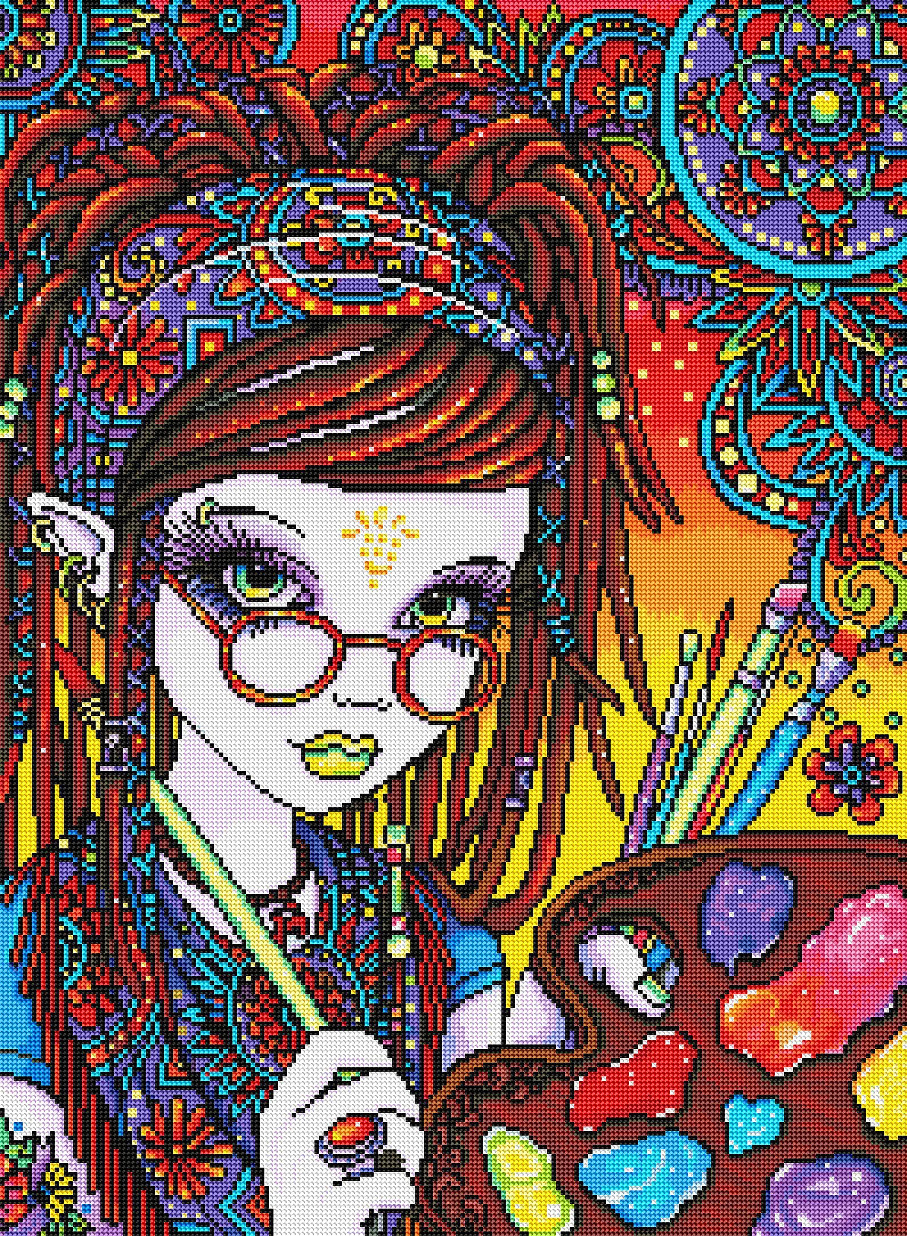 ドリーマーデザイン CandyCaneCastle #ダイヤモンドアートクラブ