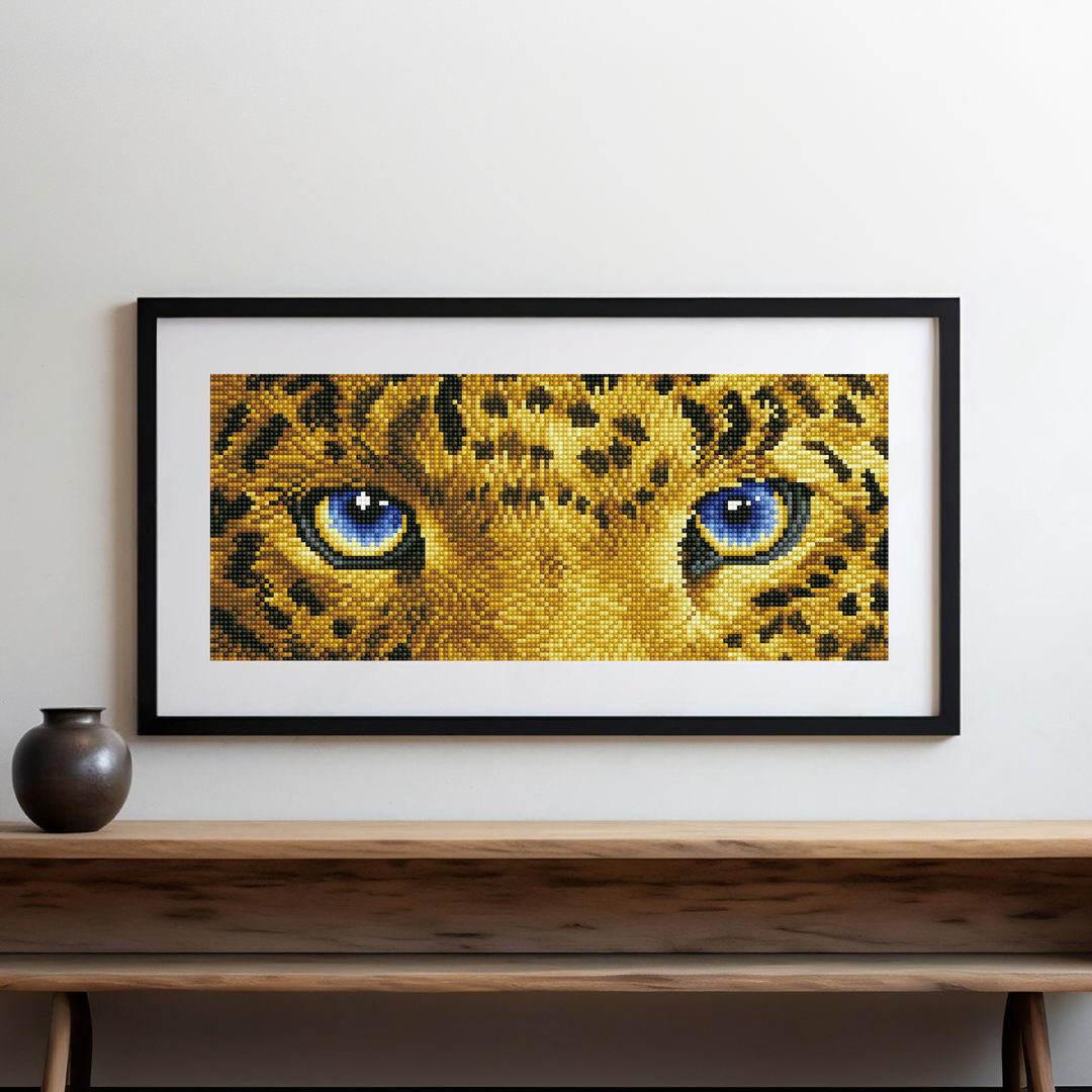Jaguar Spy | Diamond Painting Kits Animals | Diamond Dotz