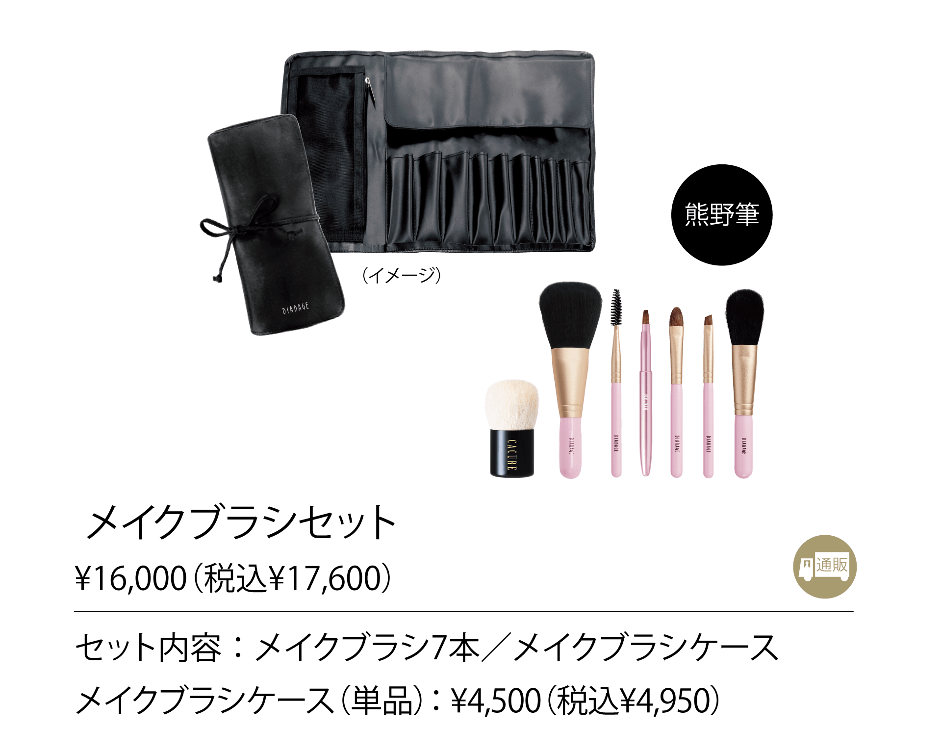 ディアナージュ ケキュア メイクアップシリーズ – 補整下着(補正下着