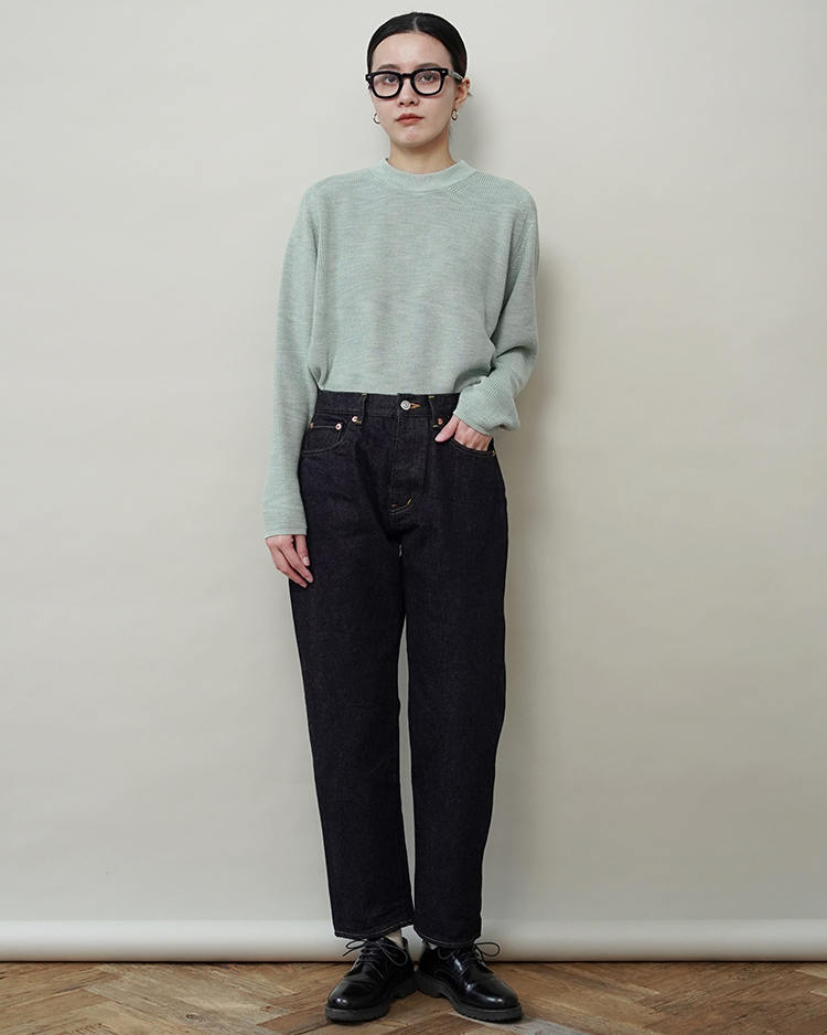 WIDE TAPERED DENIM(9-14W) | YAECA (WOMEN)(ヤエカ) | BOTTOMS(パンツ