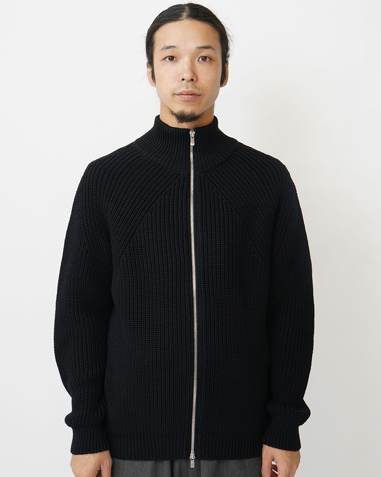 SIGNATURE DRIVES KNIT / BLACK | BATONER (MEN)(バトナー) | KNIT