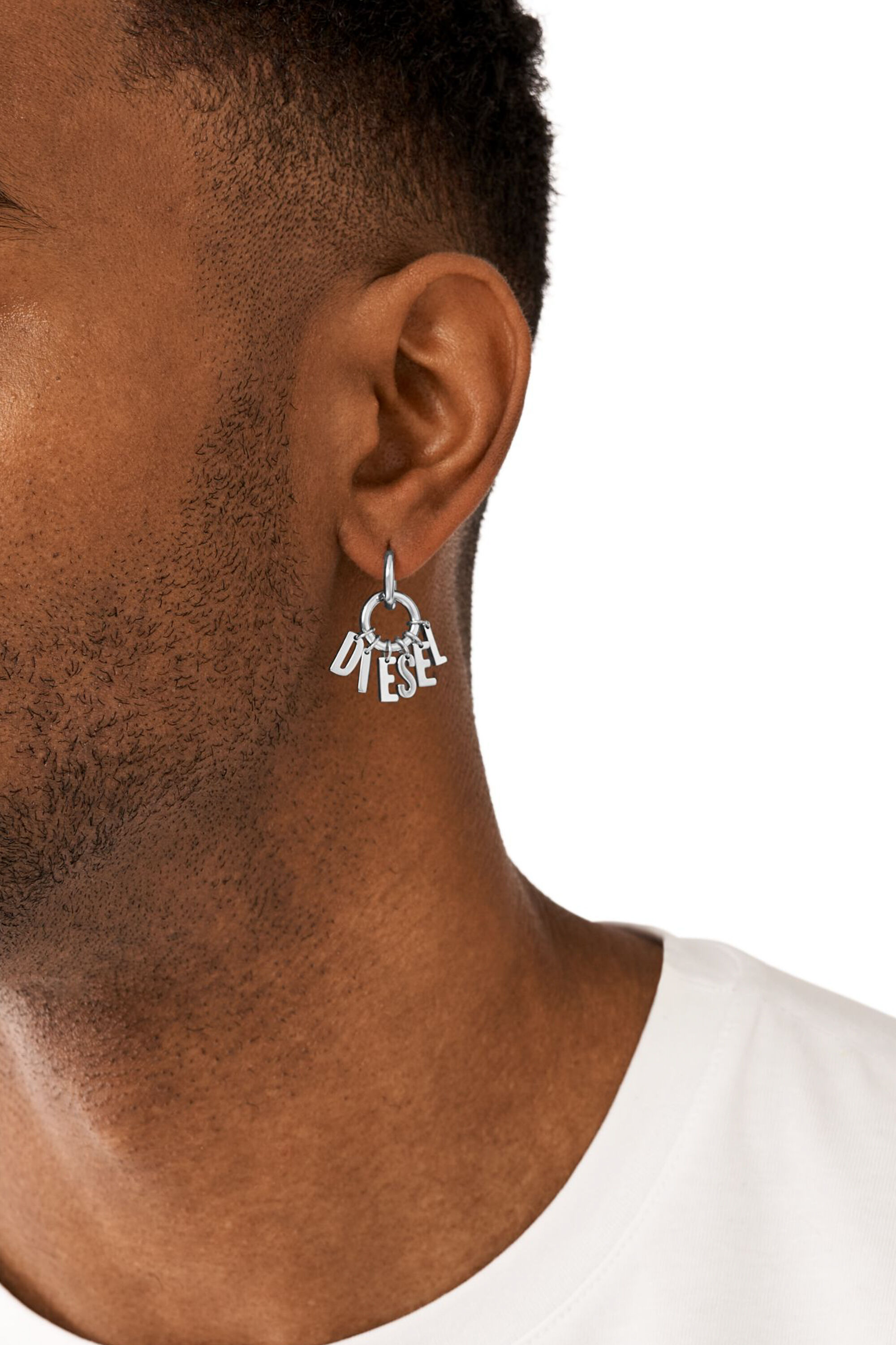 DX1492 ピアス（片耳用）｜シルバー｜ウィメンズ｜DIESEL