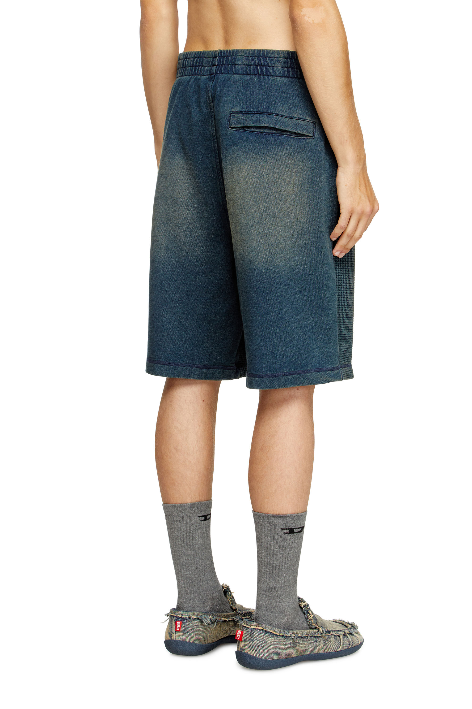 P-WAFY-SHORT ショートパンツ｜ブルー｜メンズ｜DIESEL