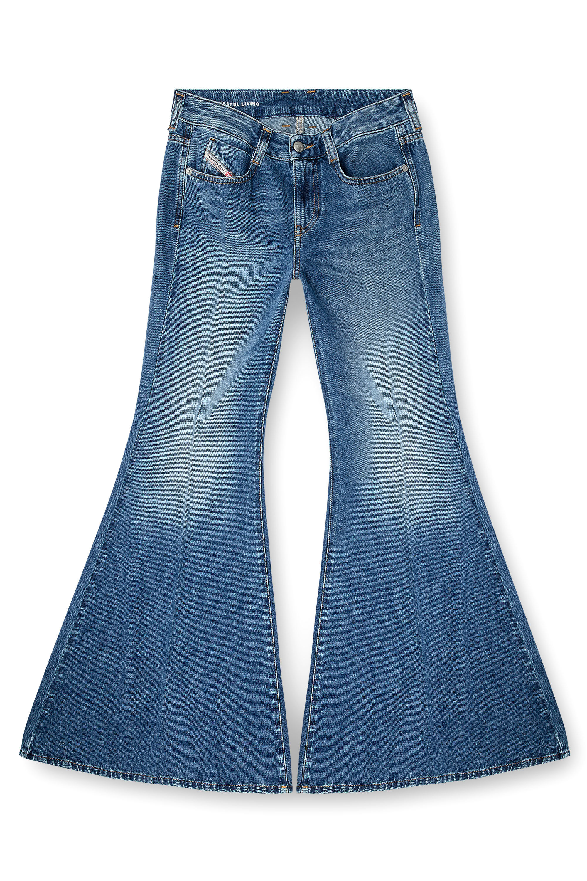 DIESEL®】レディースフレアデニム 1970 d-bleess 09m56｜ディーゼル