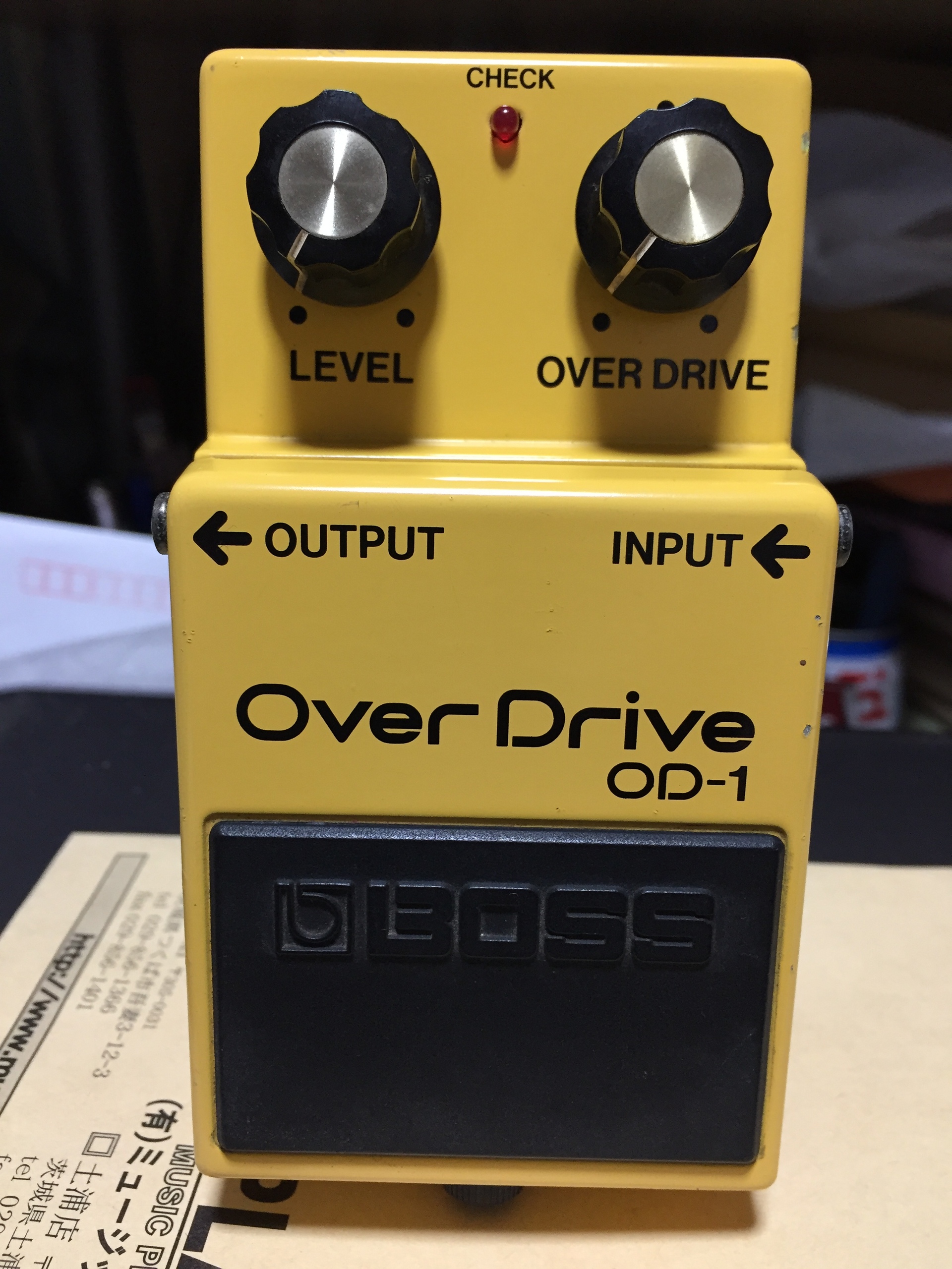 BOSS BOSS OD-1 Over Drive ギアコレ - 【楽器検索デジマート】