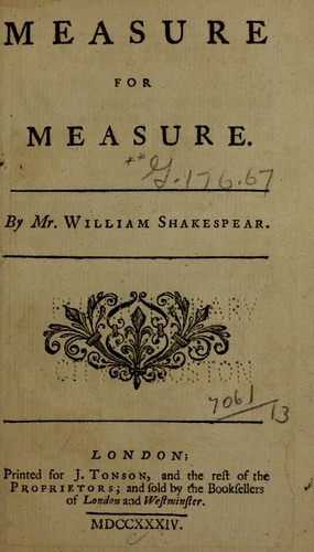 Measure For Measure | Free audiobook | Digitalbook.io