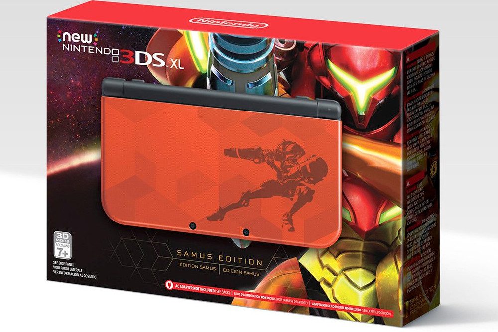Nintendo unveils limited-edition Metroid-themed 3DS XL console