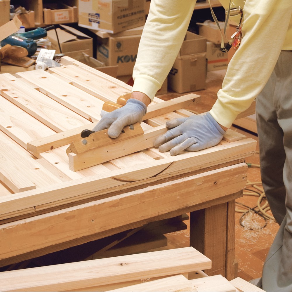 薄型奥行15cm国産東濃檜の天然木頑丈ラック 幅150cm高さ85cm ディノス