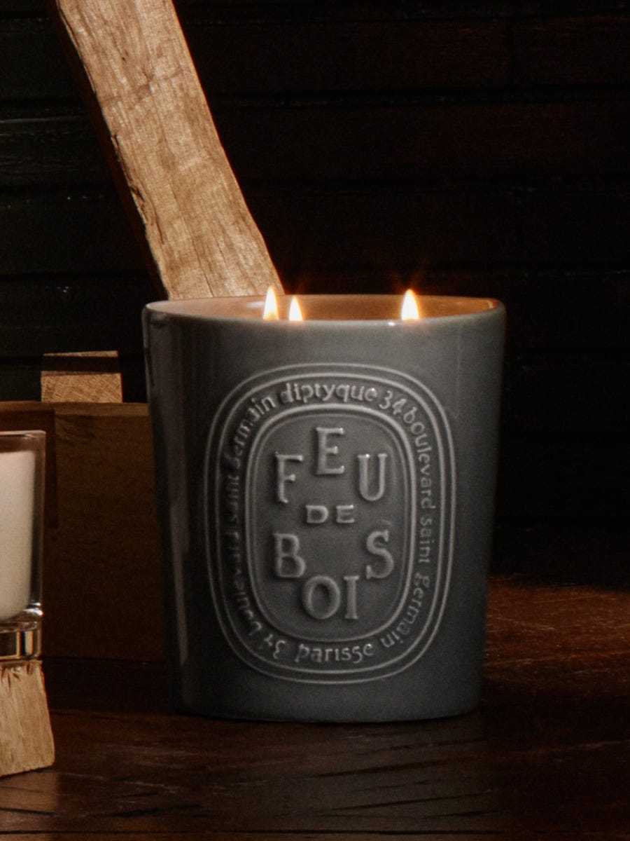 Feu de Bois (Wood Fire) - Large candle | Diptyque Paris