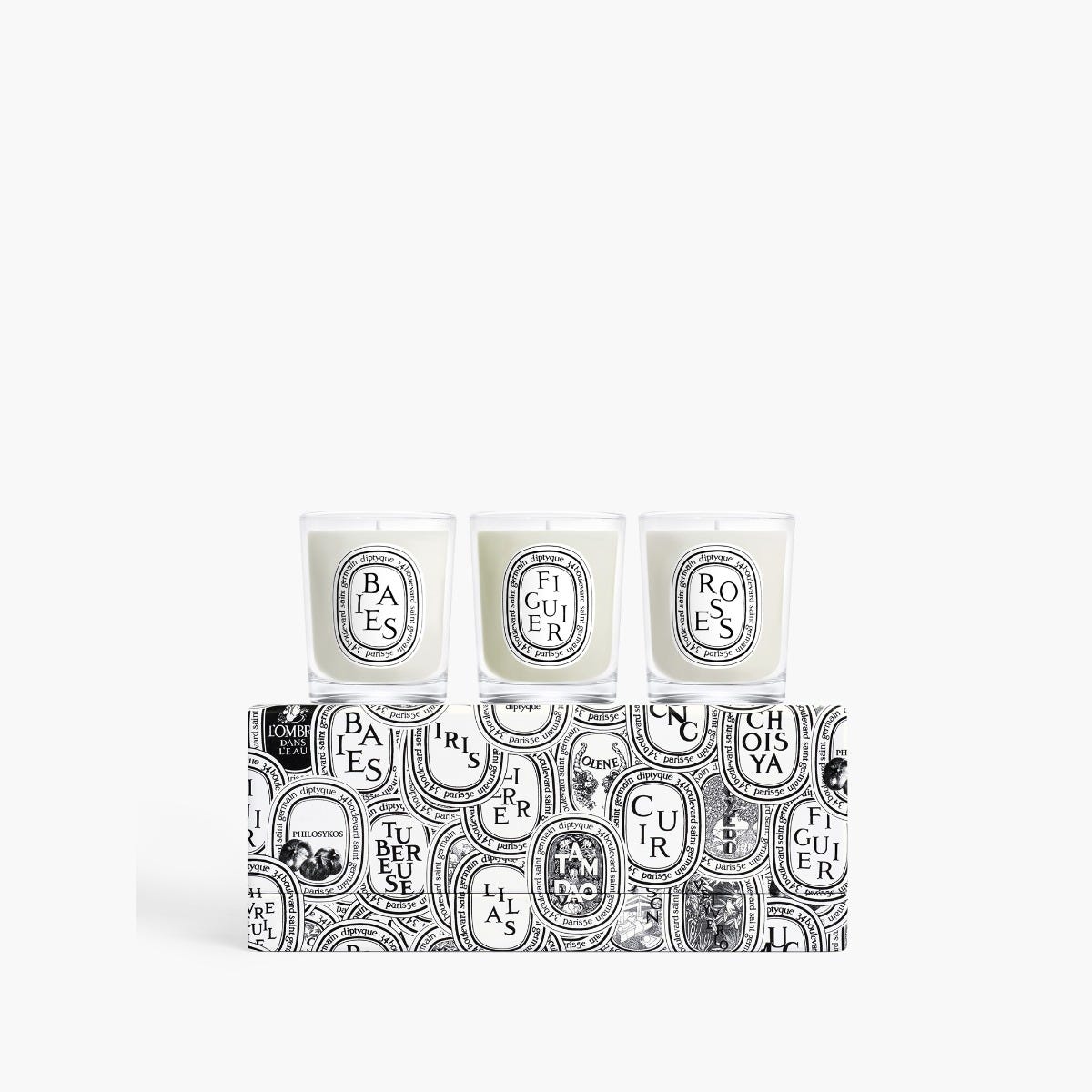 スモールキャンドル コフレ - 3個セット | Diptyque Paris
