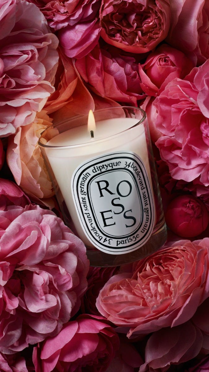 Roses - Classic candle | Diptyque Paris
