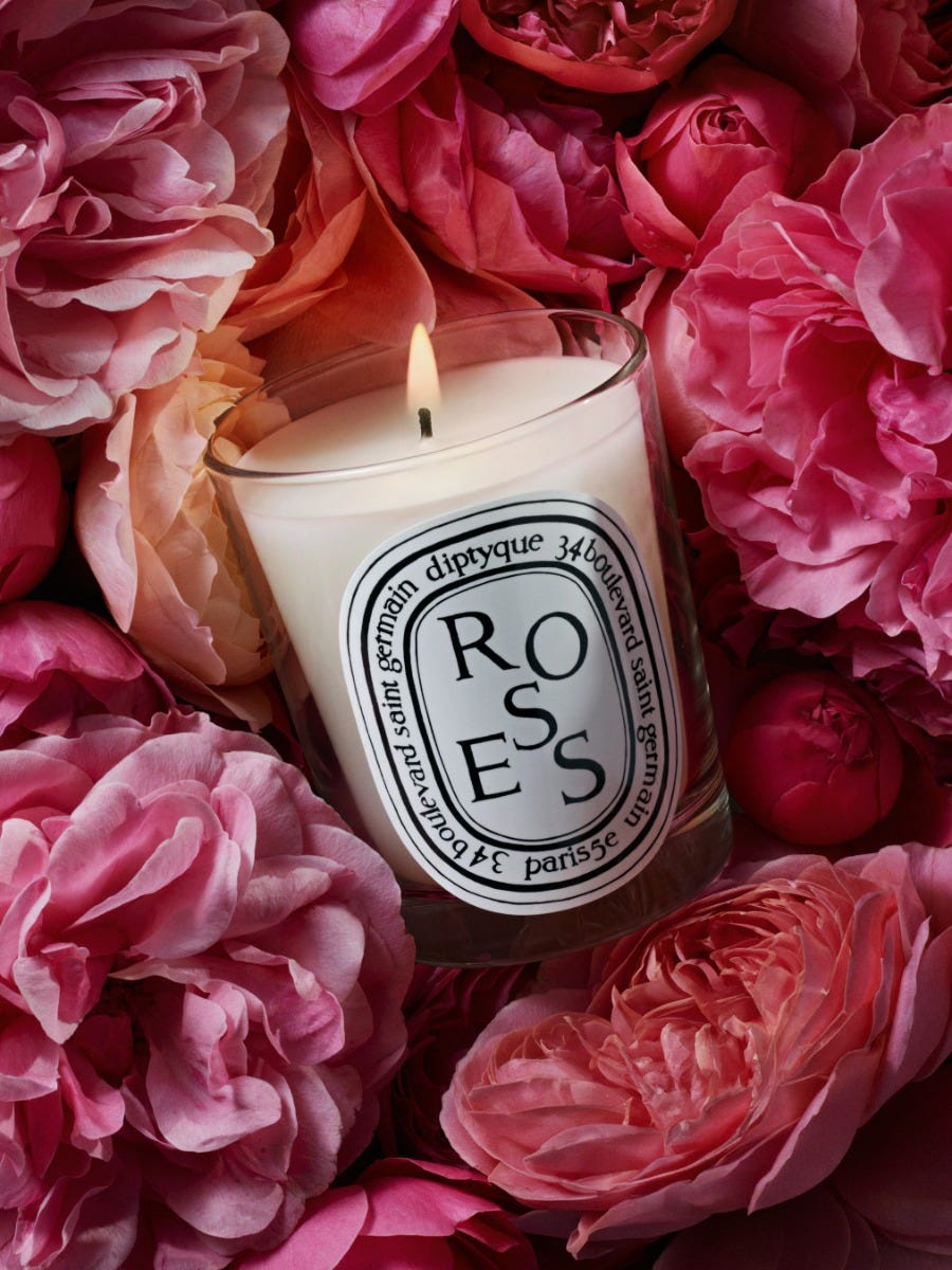 Roses（ローズ） - スモールキャンドル | Diptyque Paris