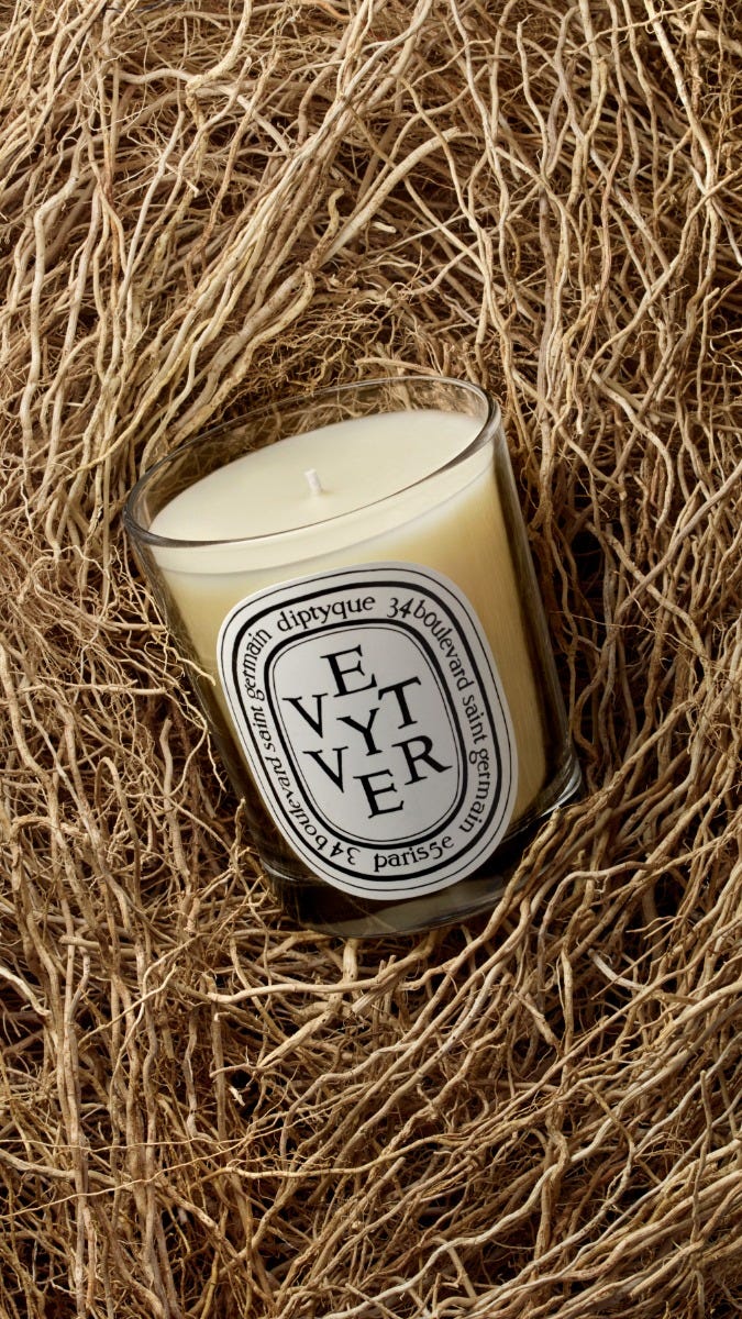 Vétyver (Vetiver) - Classic candle | Diptyque Paris