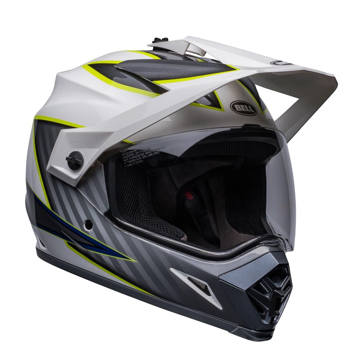 BELL MX-9 MIPS アドベンチャー ヘルメット ダルトン ホワイト/ハイ