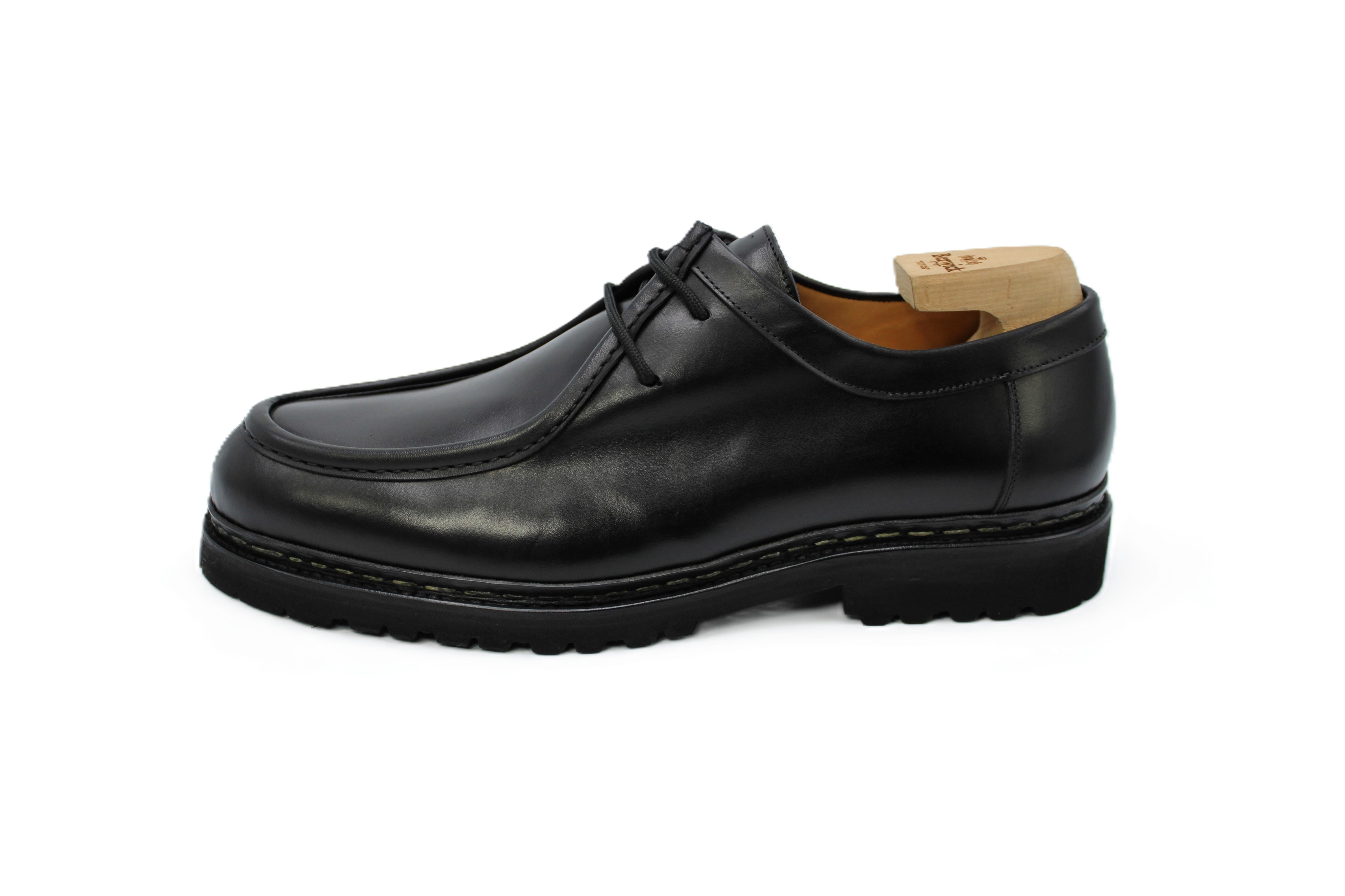 Berwick 5337 Apron Derby Black – Discount Shoe Sales Limited