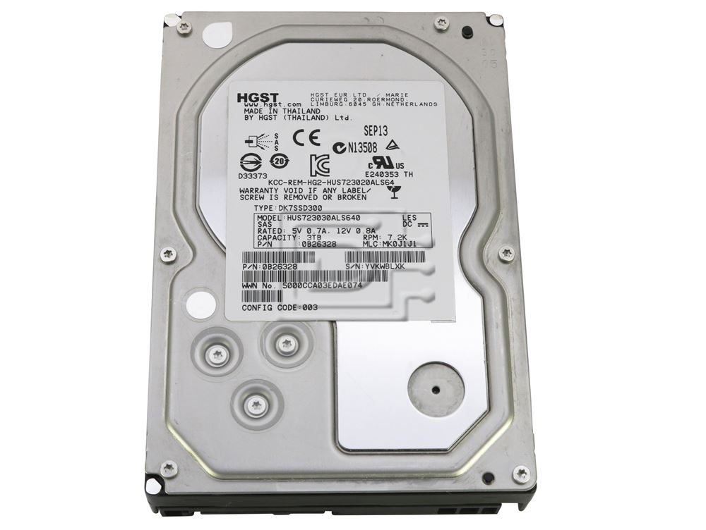 HGST UltraStar 7K3000 HUS723030ALS640 3TB 3.5