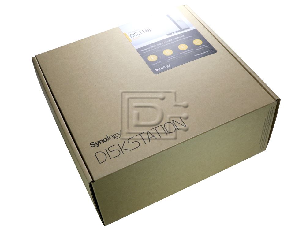 Synology DiskStation DS218J 2-Bay SATA Dual Core NAS Server