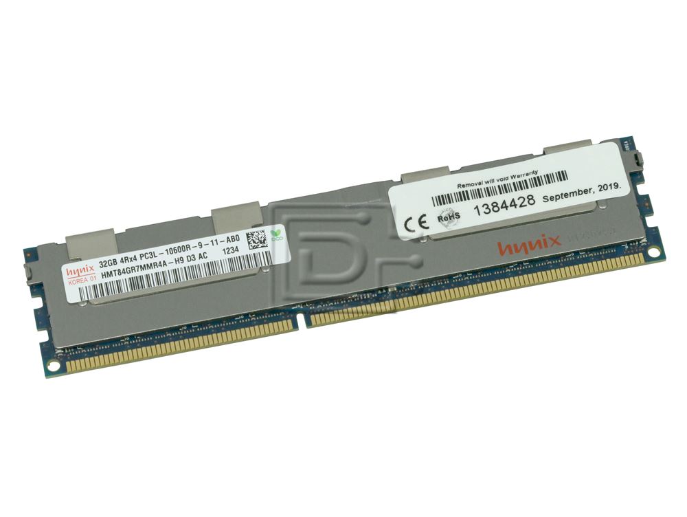 32GB PC3L-10600R DDR3-1333MHz CL9 240-Pin Certified ECC RAM Memory
