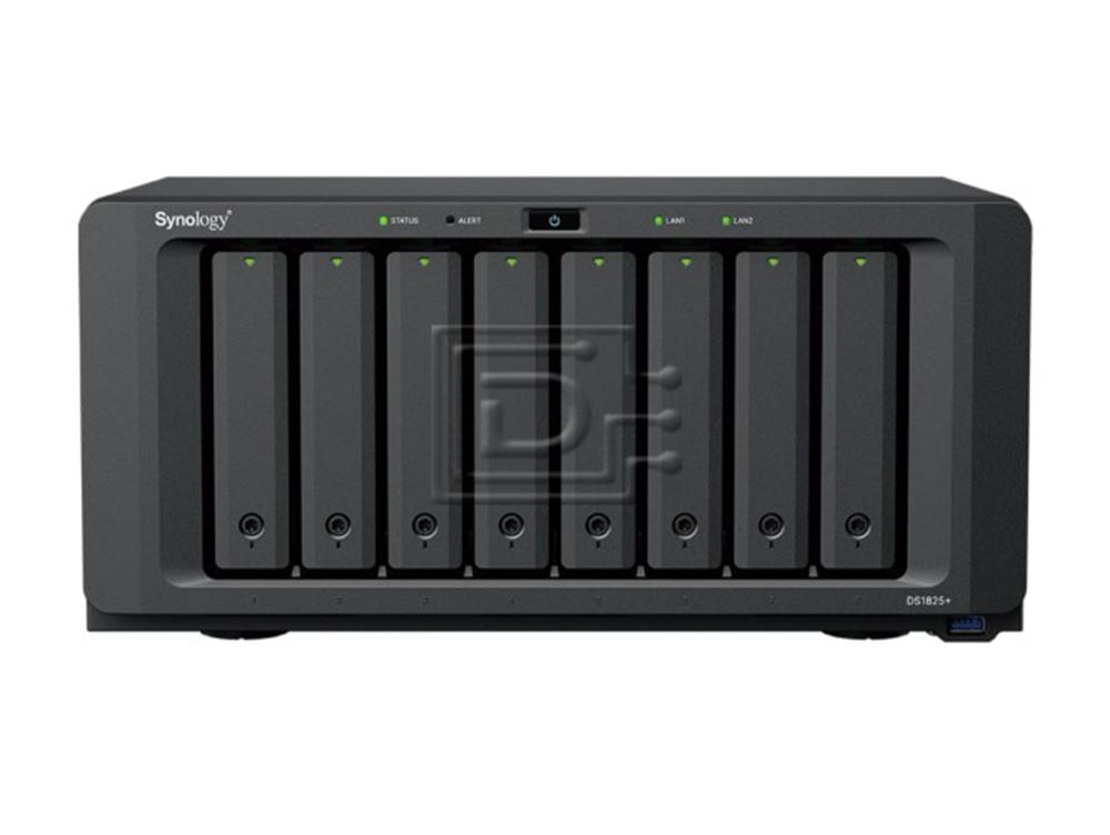 Synology 64TB DiskStation DS1825+ 8-Bay SATA NAS Server 8x 8TB