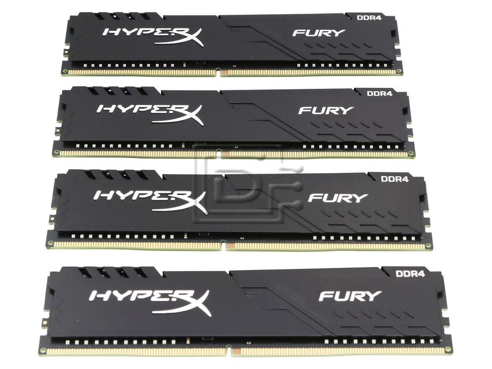 Kingston HyperX FURY DDR4メモリ32GB(8GB4枚組) Kingston HyperX FURY