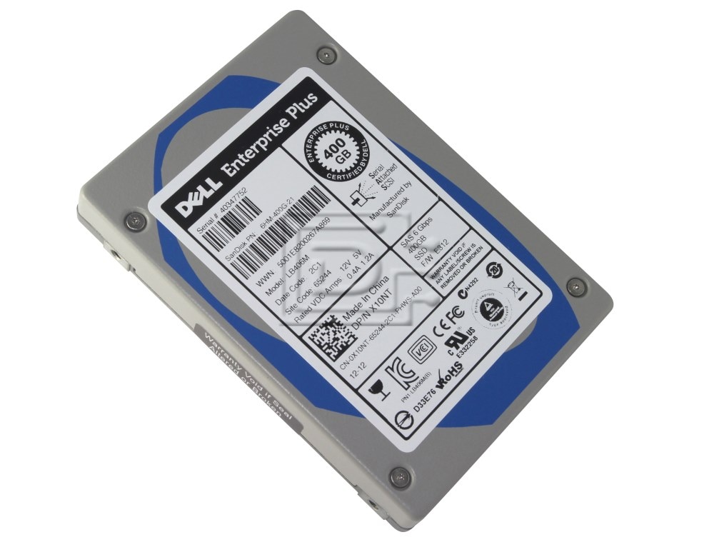 SanDisk LB406M / X10NT 400GB MLC SAS Dell Enterprise Plus SSD