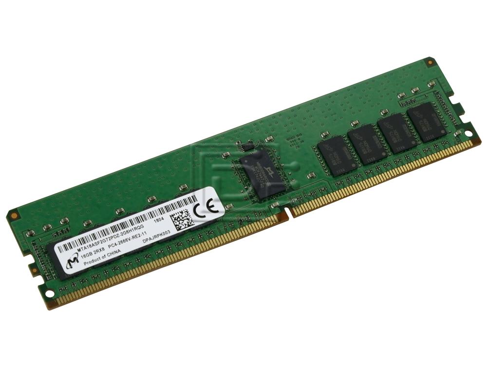 Micron MTA18ASF2G72PDZ-2G6H1 16GB DDR4-2666 PC4 ECC Registered 288