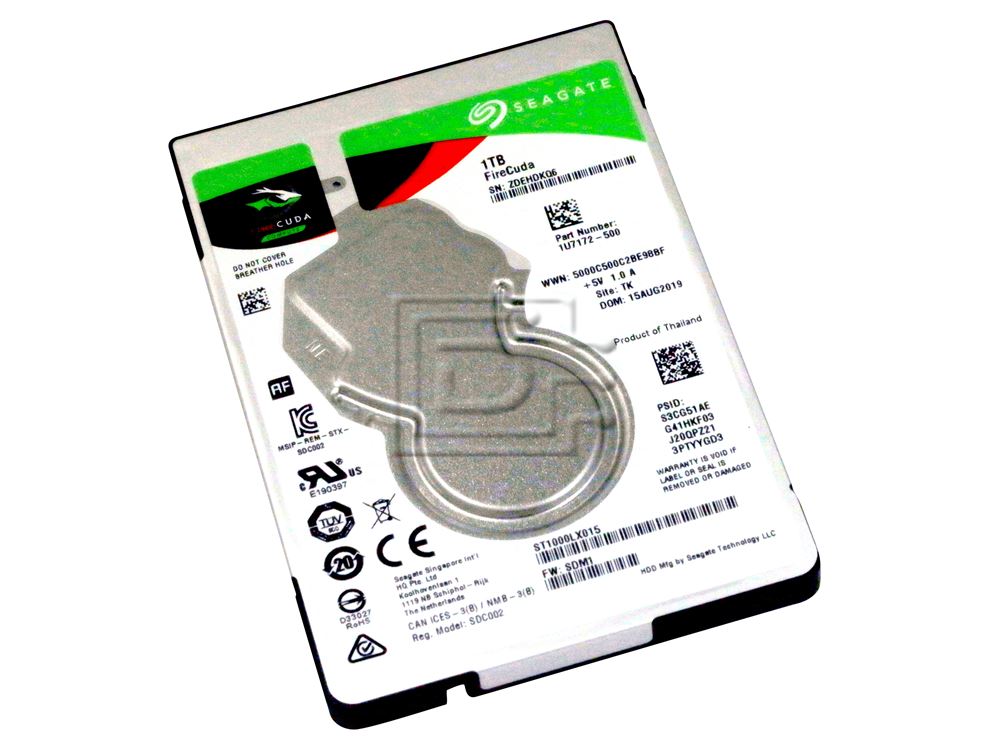 Seagate FireCuda Gaming SSHD Flash Accelerated Compute ST1000LX015