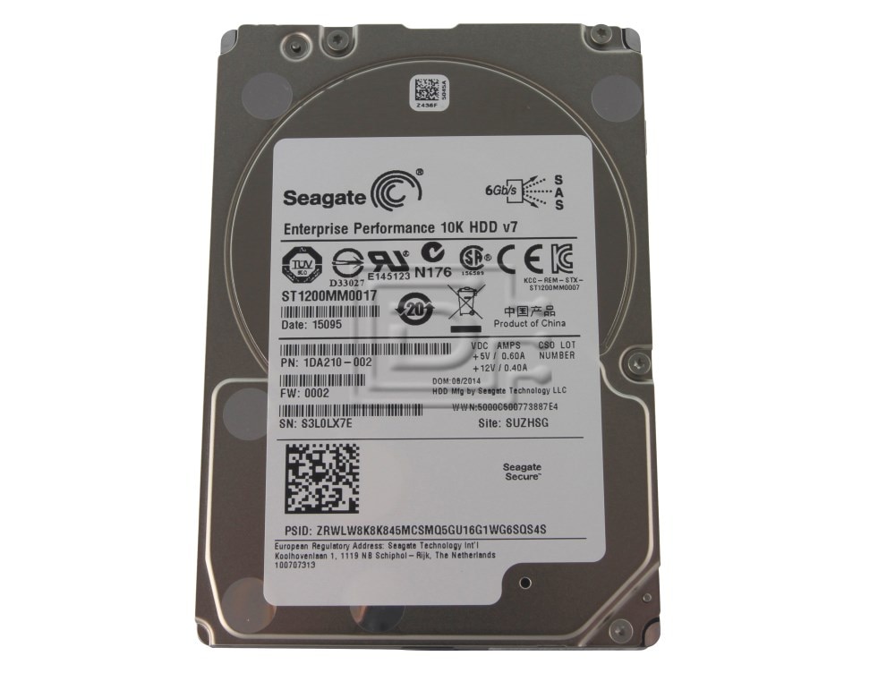 Seagate Enterprise Performance ST1200MM0017 10K.7 1.2TB 10K 2.5