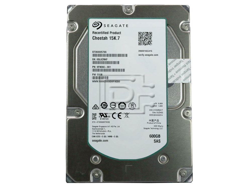 Seagate ST3600057SS SAS Hard Disk Drive