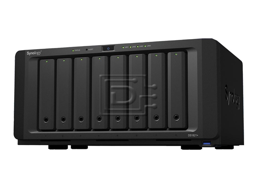 Synology 144TB NAS DiskStation DS1821+ 8-bay Quad-Core iSCSI w/ 8x