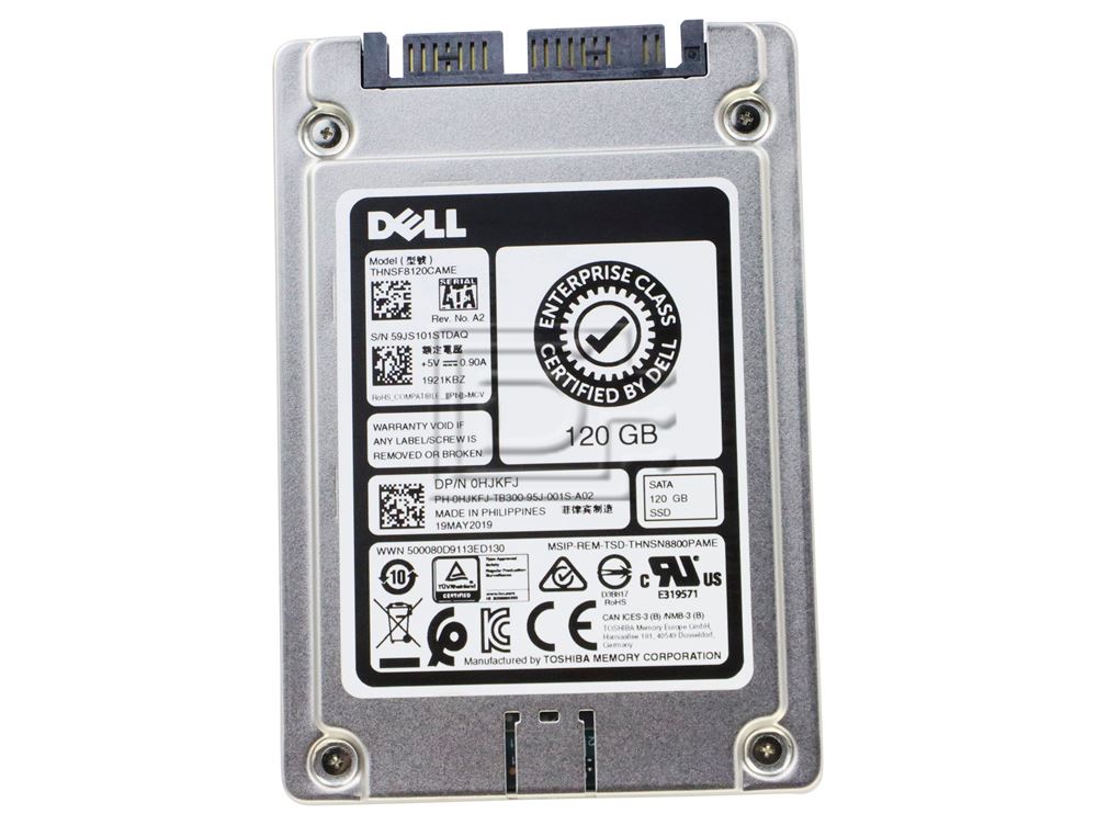 Dell HJKFJ / Toshiba THNSF8120CAME 120GB 1.8