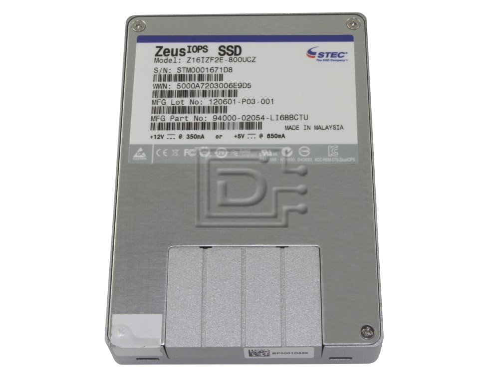 sTec Z16IZF2E-800UCZ 800GB MLC SFF SAS SSD
