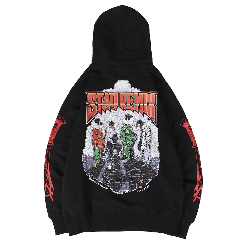 KINGSIZE（キングサイズ）× BEAN BALL RECORDS “STAY REMIX HOODY