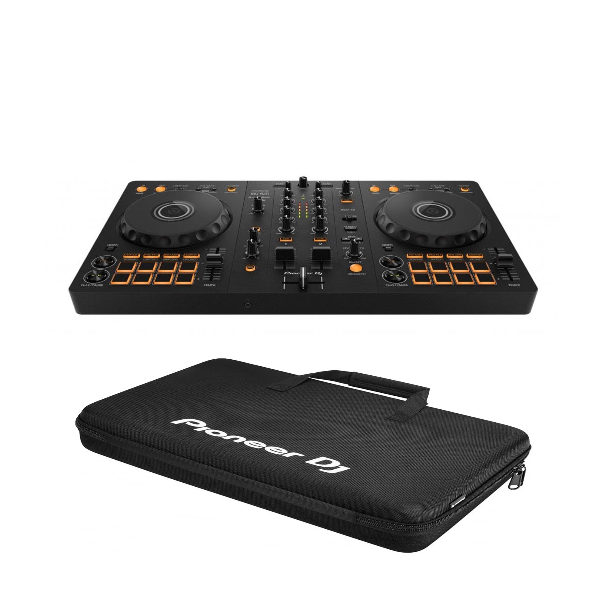 Pioneer DJ|AlphaTheta DDJ-FLX4 2-channel DJ controller for