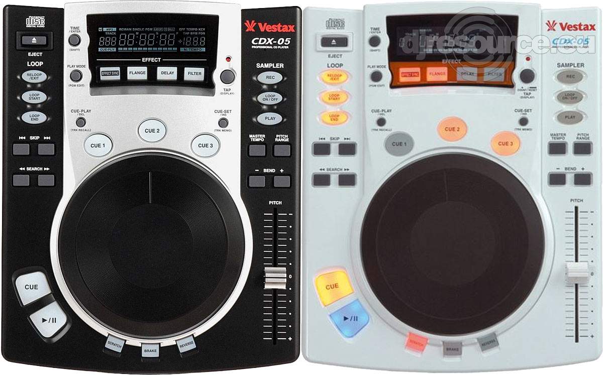 完動品】VESTAX CDJ CDX-05 白 完動品】VESTAX CDJ CDX-05 白