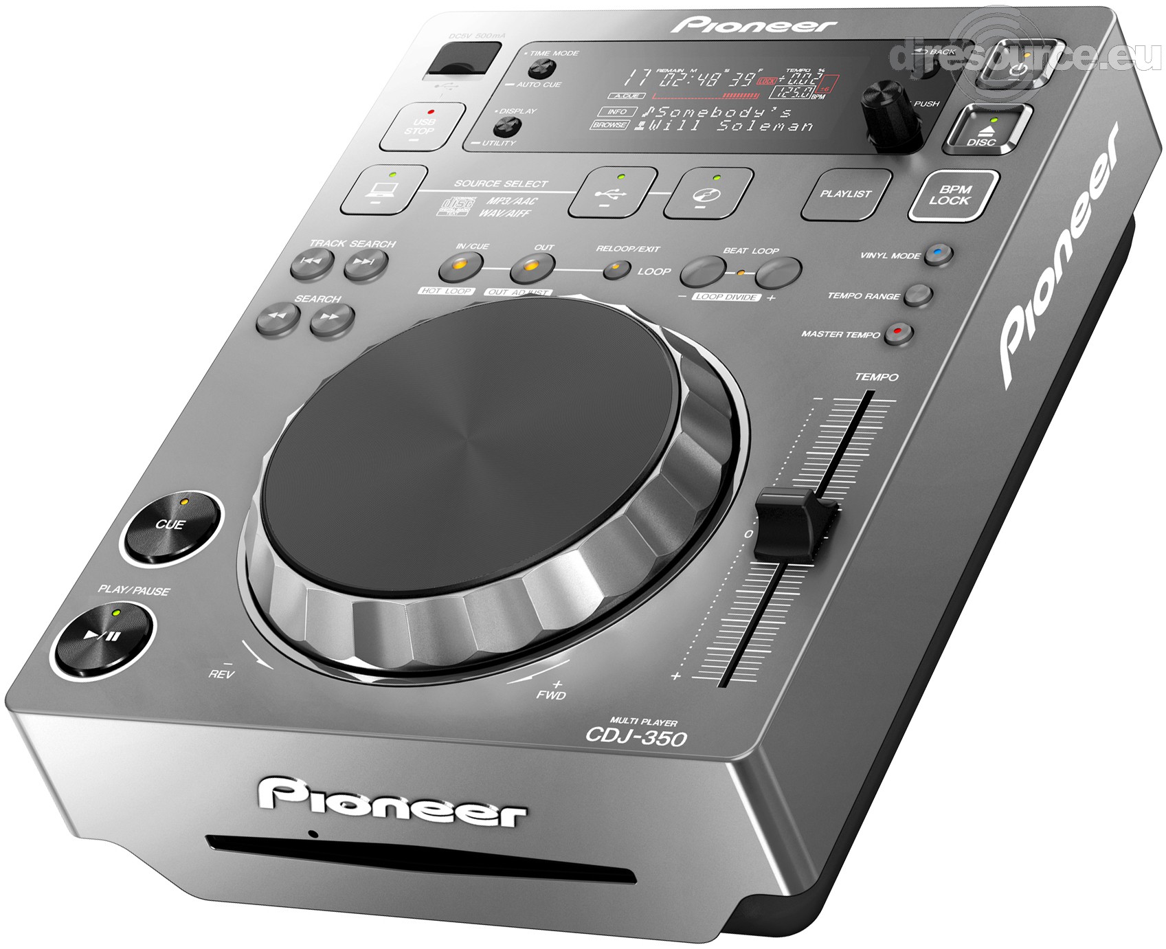 Pioneer DJ › CDJ-350-S › Player Tabletop - Gearbase | DJResource