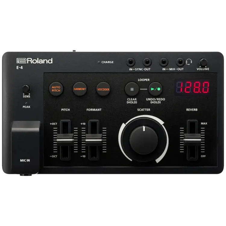 Roland AIRA E-4 Voice Tweaker – Vocal Processor & Looper mit Auto-
